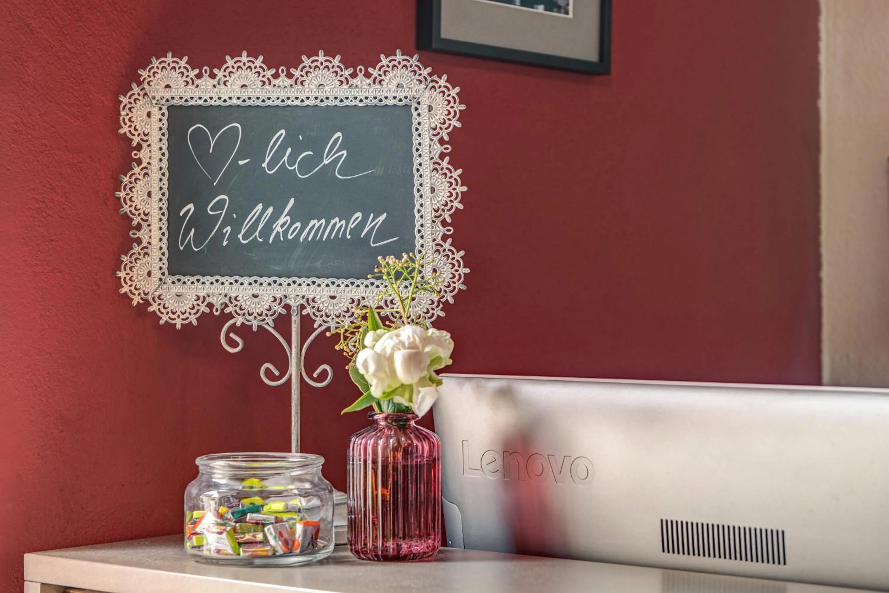 Lobby or reception in Landhotel Diana