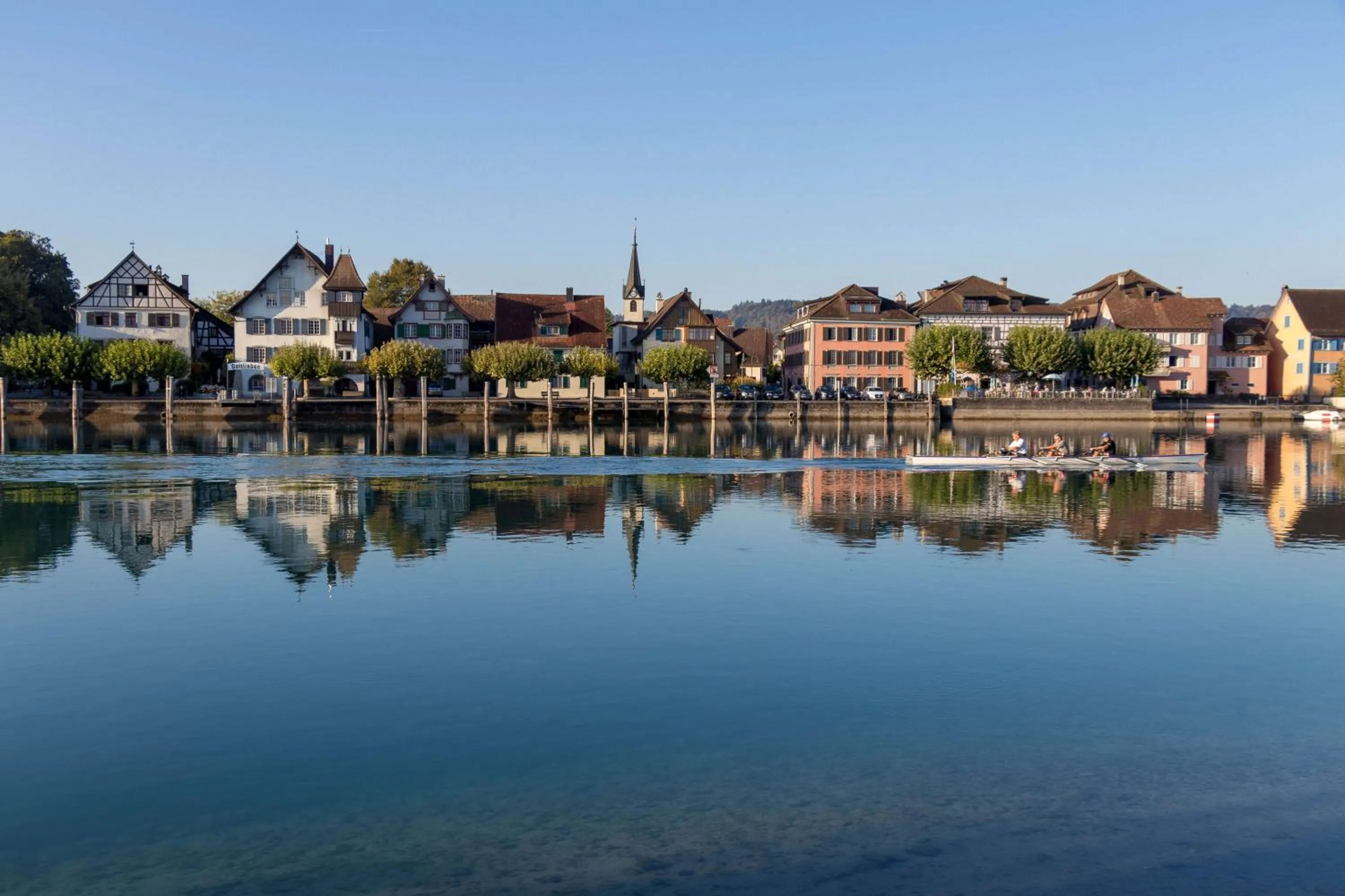 Property building in Hotel Porto Sofie Gottlieben