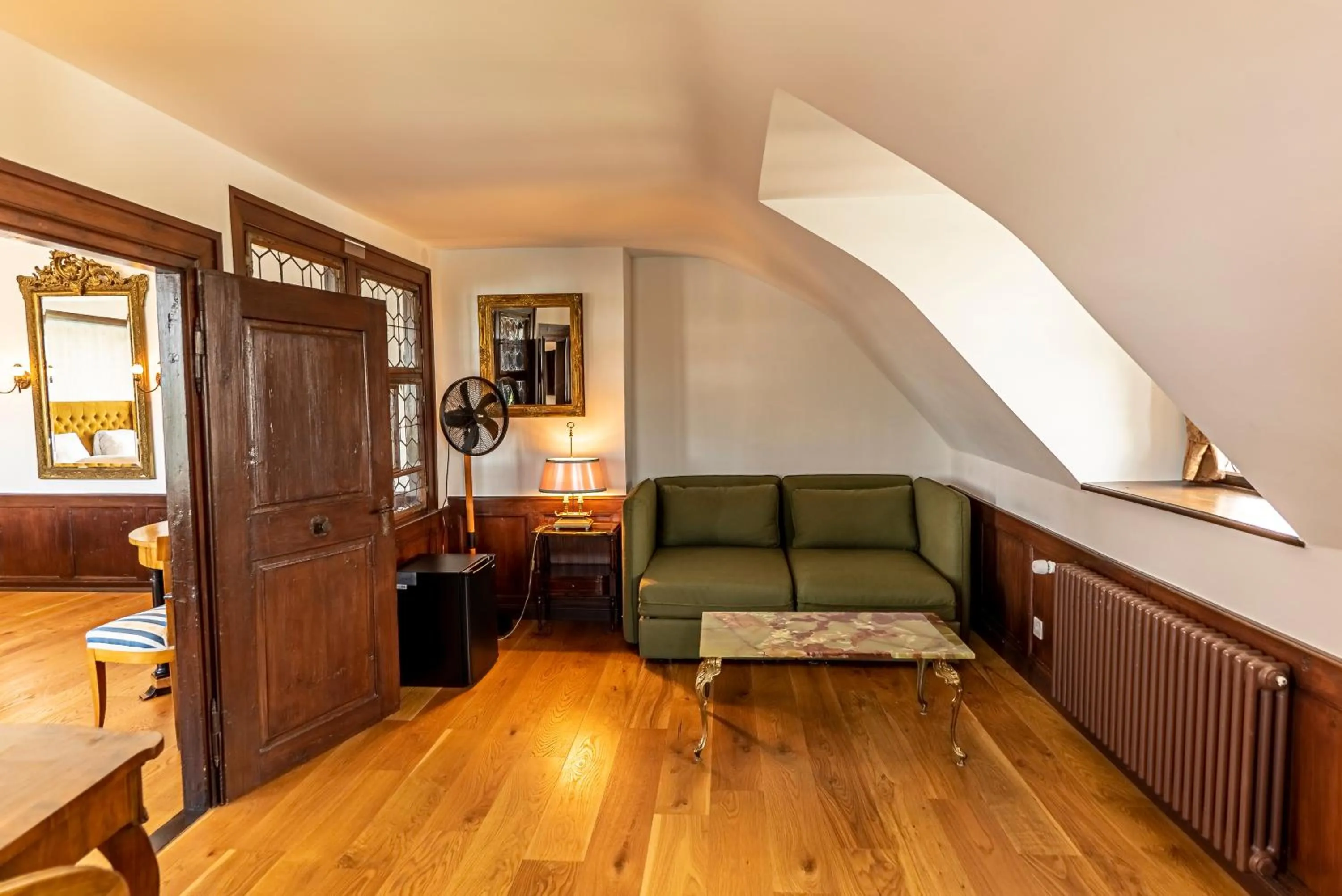 Bed in Hotel Porto Sofie Gottlieben