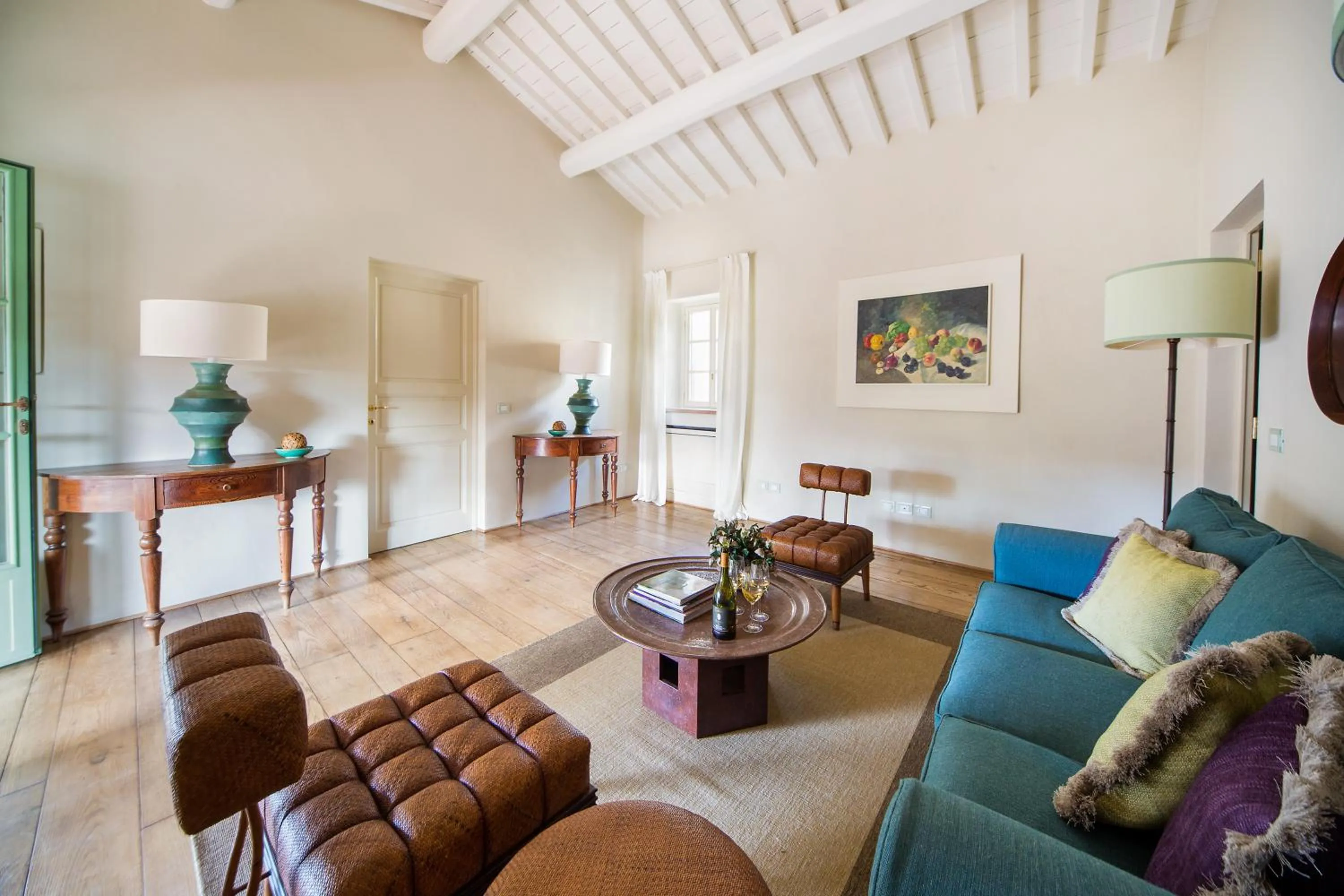 Communal lounge/ TV room in Borgo Del Cabreo