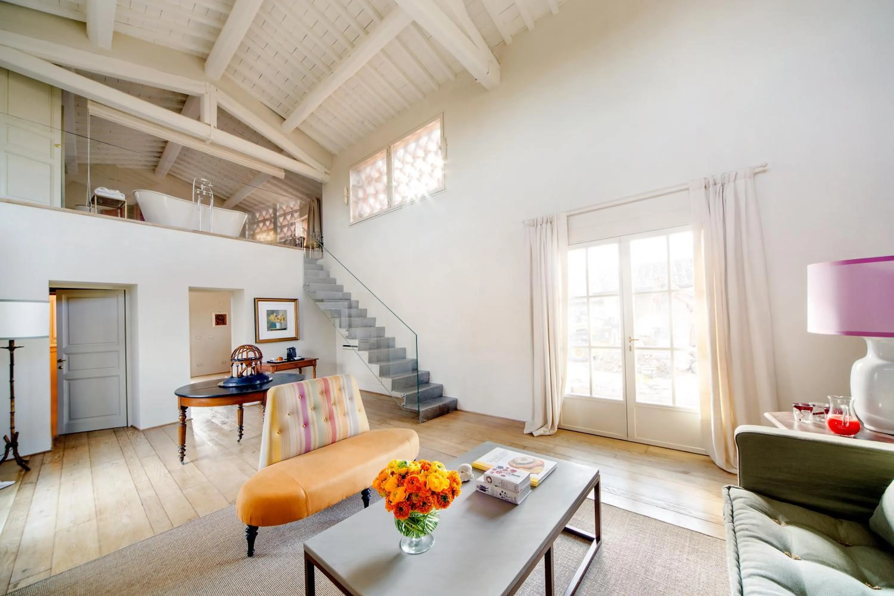 Living room in Borgo Del Cabreo