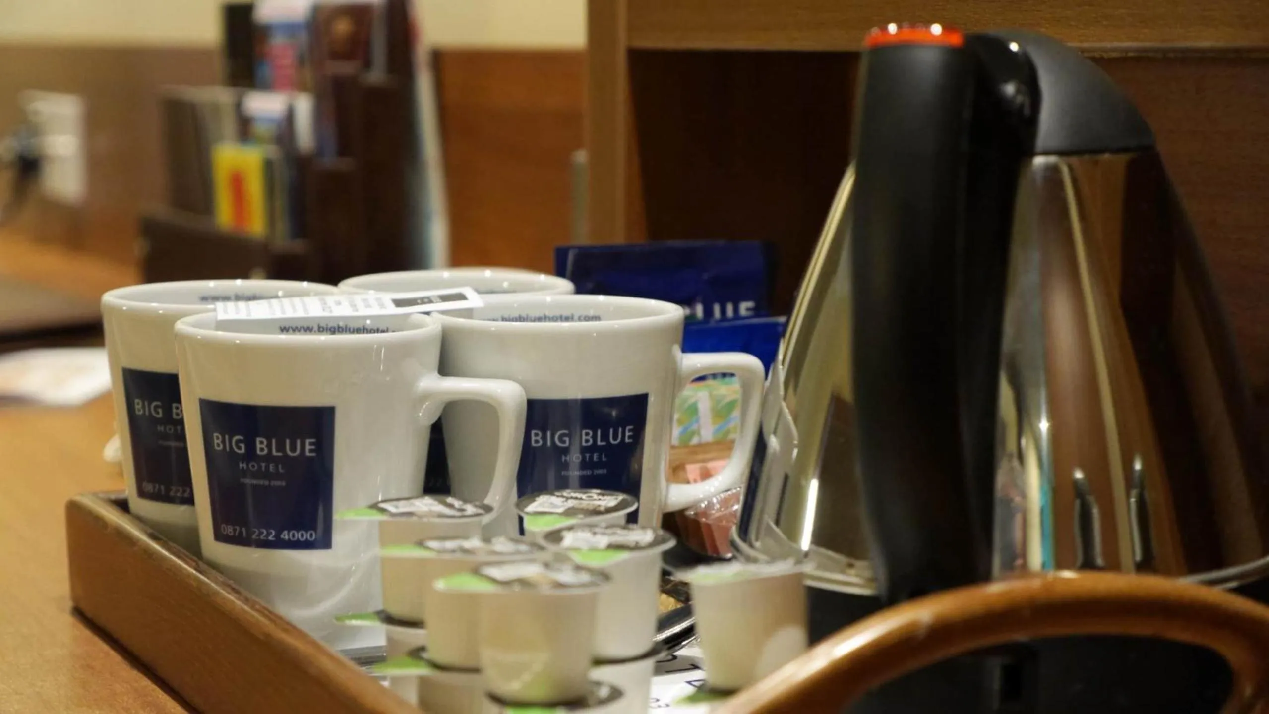 Coffee/tea facilities in The Big Blue Hotel - Blackpool Pleasure Beach