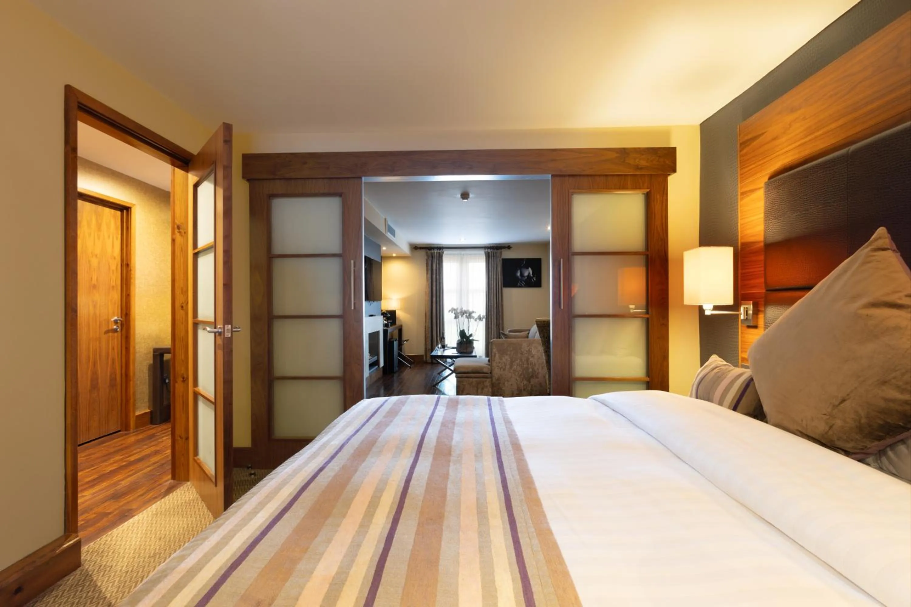 Bed in The Big Blue Hotel - Blackpool Pleasure Beach