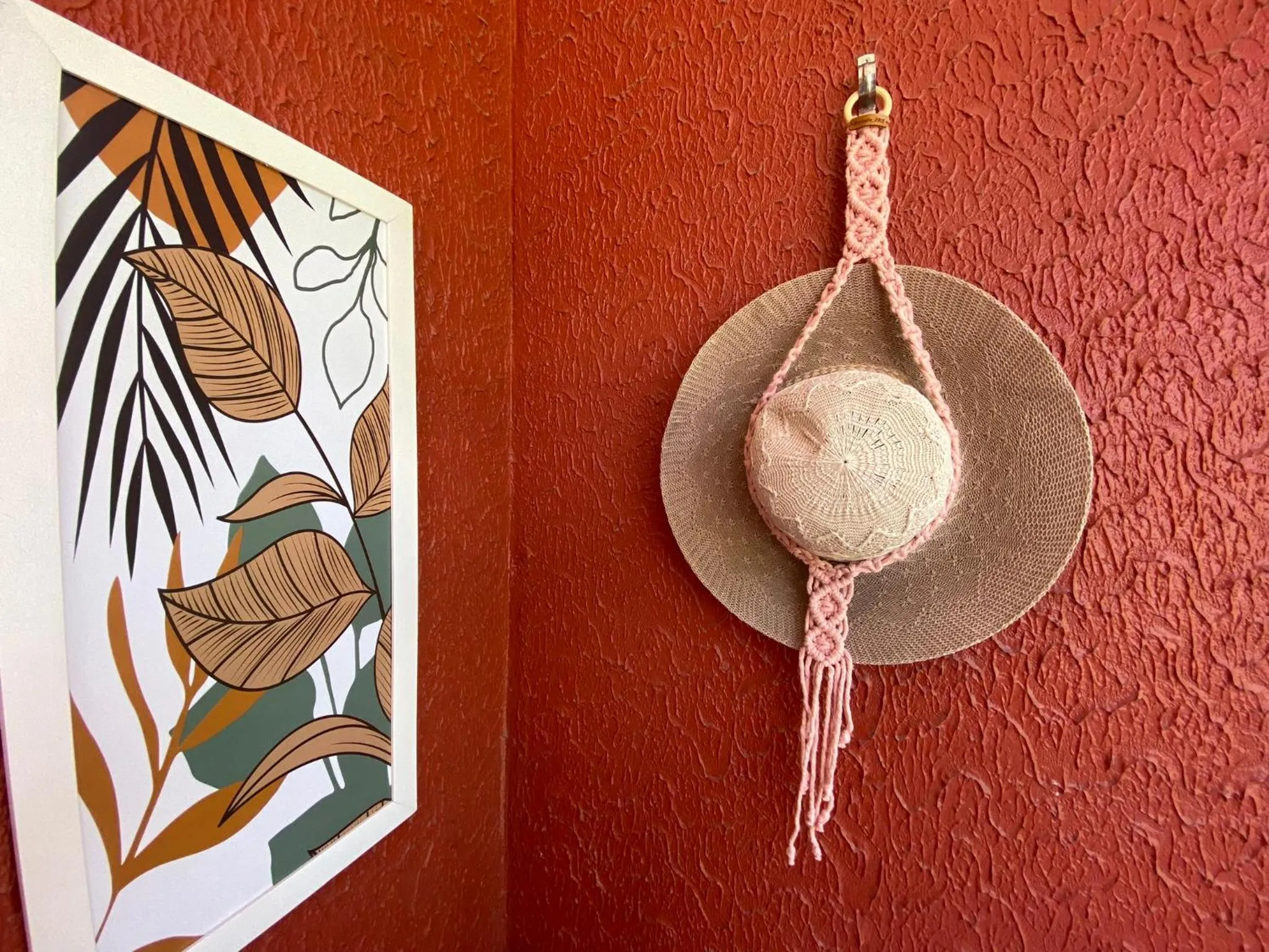 Decorative detail in Refúgio Pousada Fortaleza