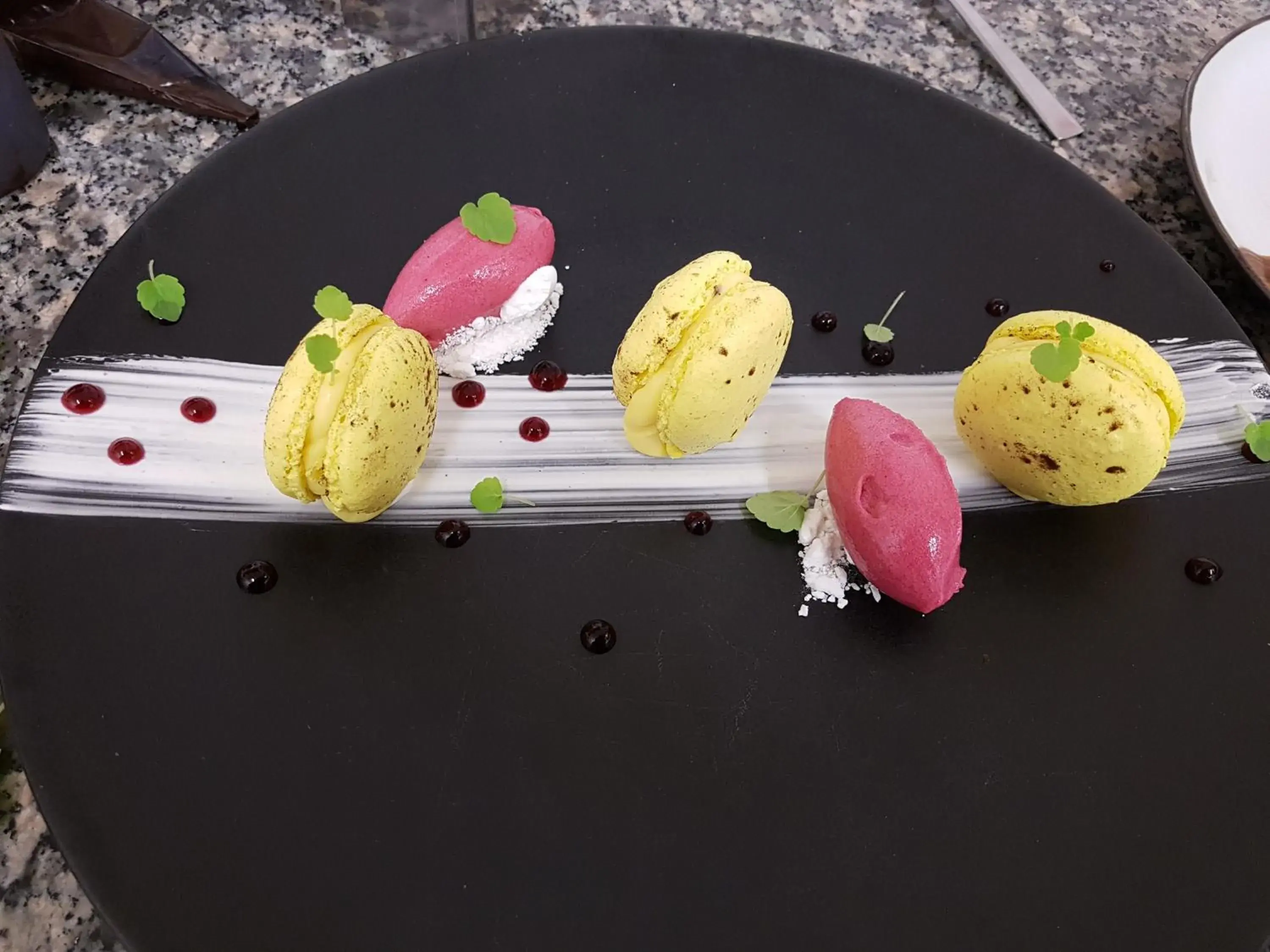 Food close-up in Logis Hotel La Croix Blanche Fontevraud Food close-up in Logis Hotel La Croix Blanche Fontevraud