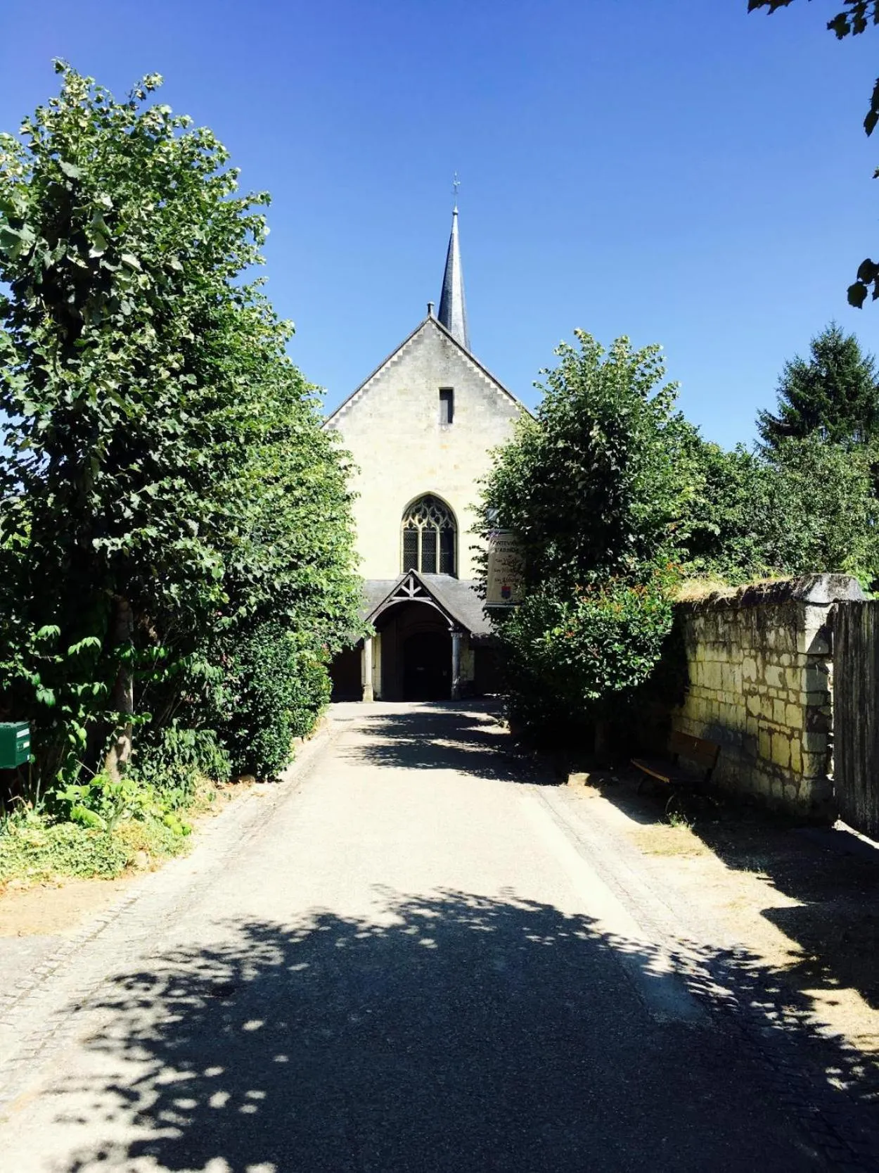 Place of worship in Logis Hotel La Croix Blanche Fontevraud