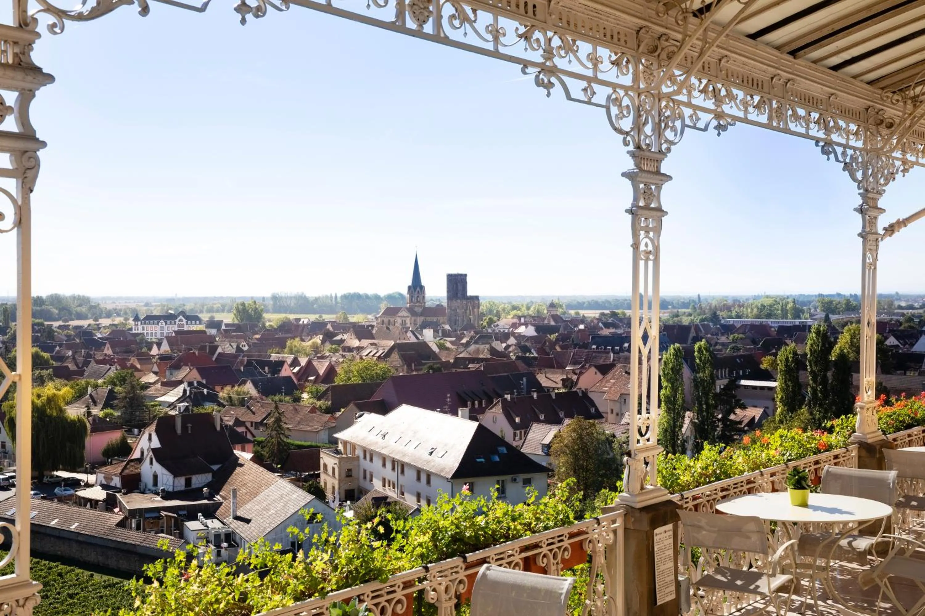 Landmark view in Château d'Isenbourg & SPA
