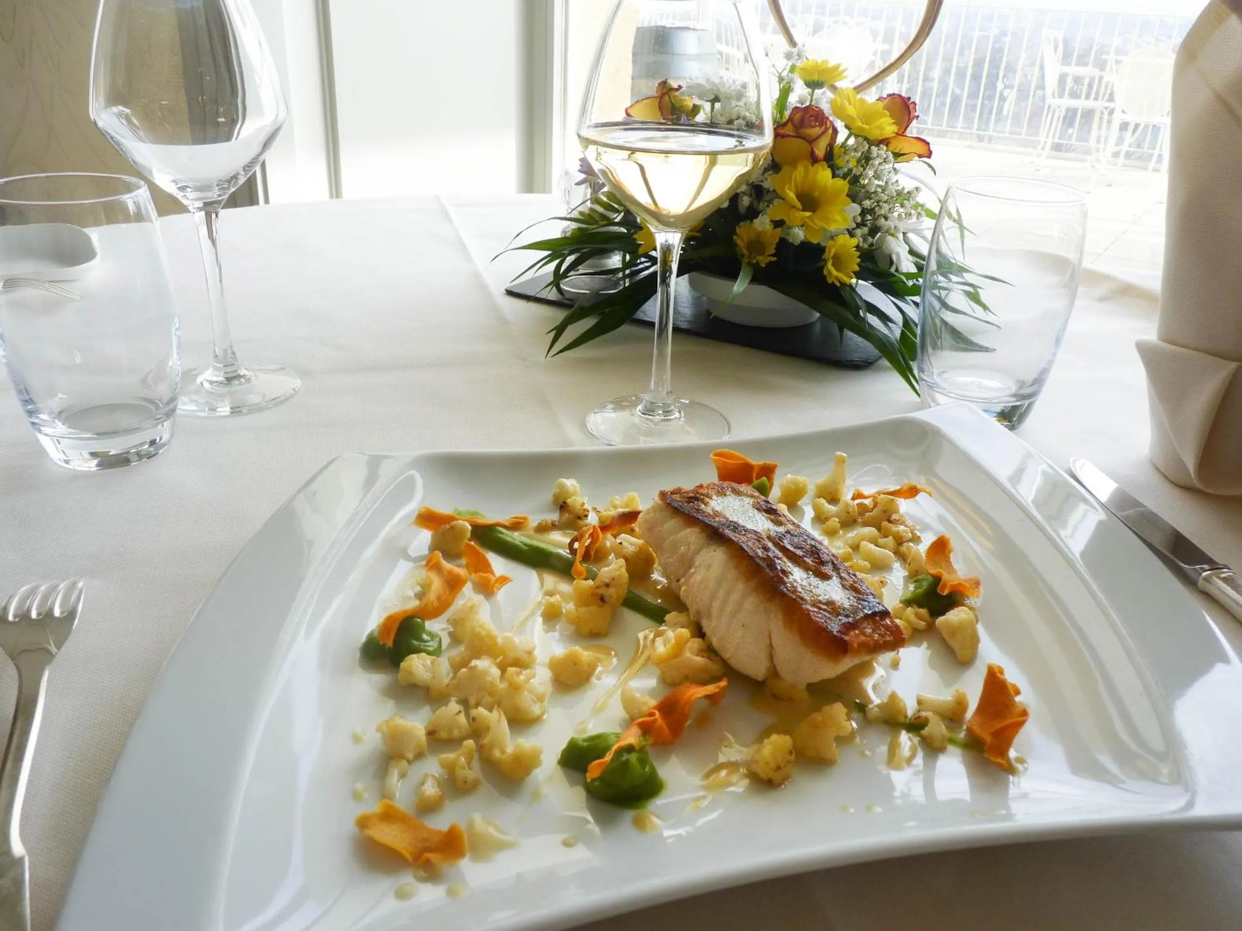 Food close-up in Château d'Isenbourg & SPA