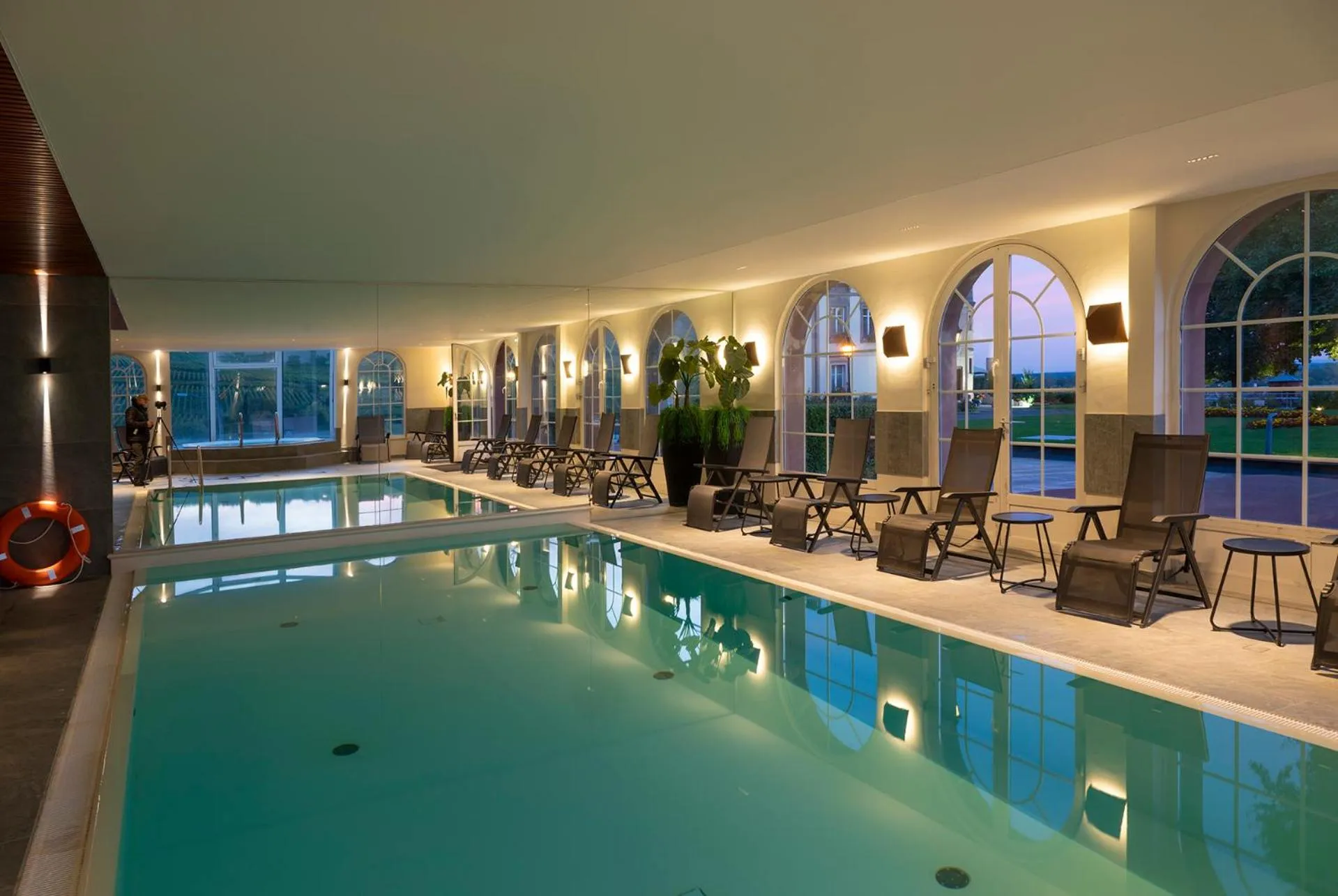 Spa and wellness centre/facilities in Château d'Isenbourg & SPA