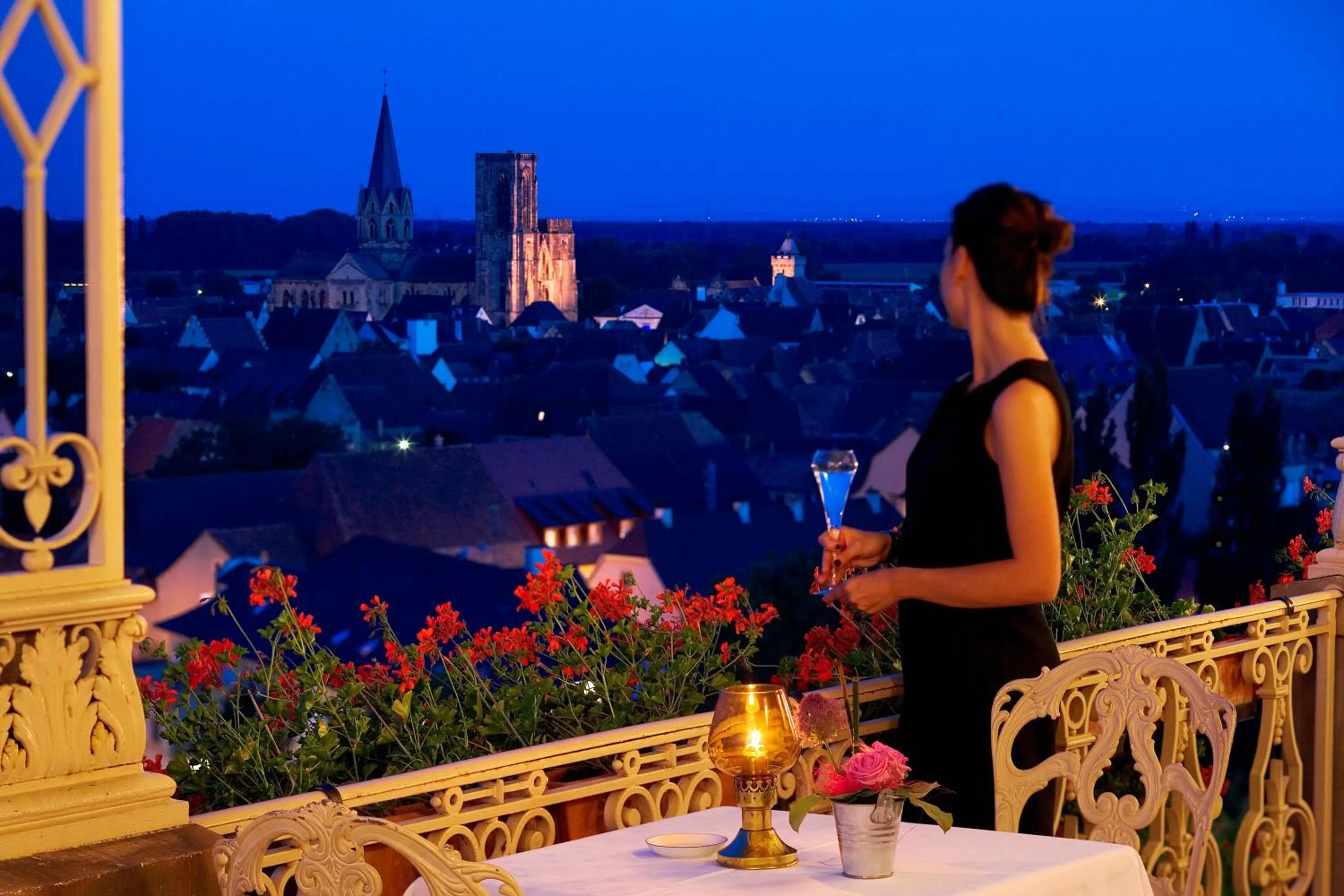 View (from property/room) in Château d'Isenbourg & SPA