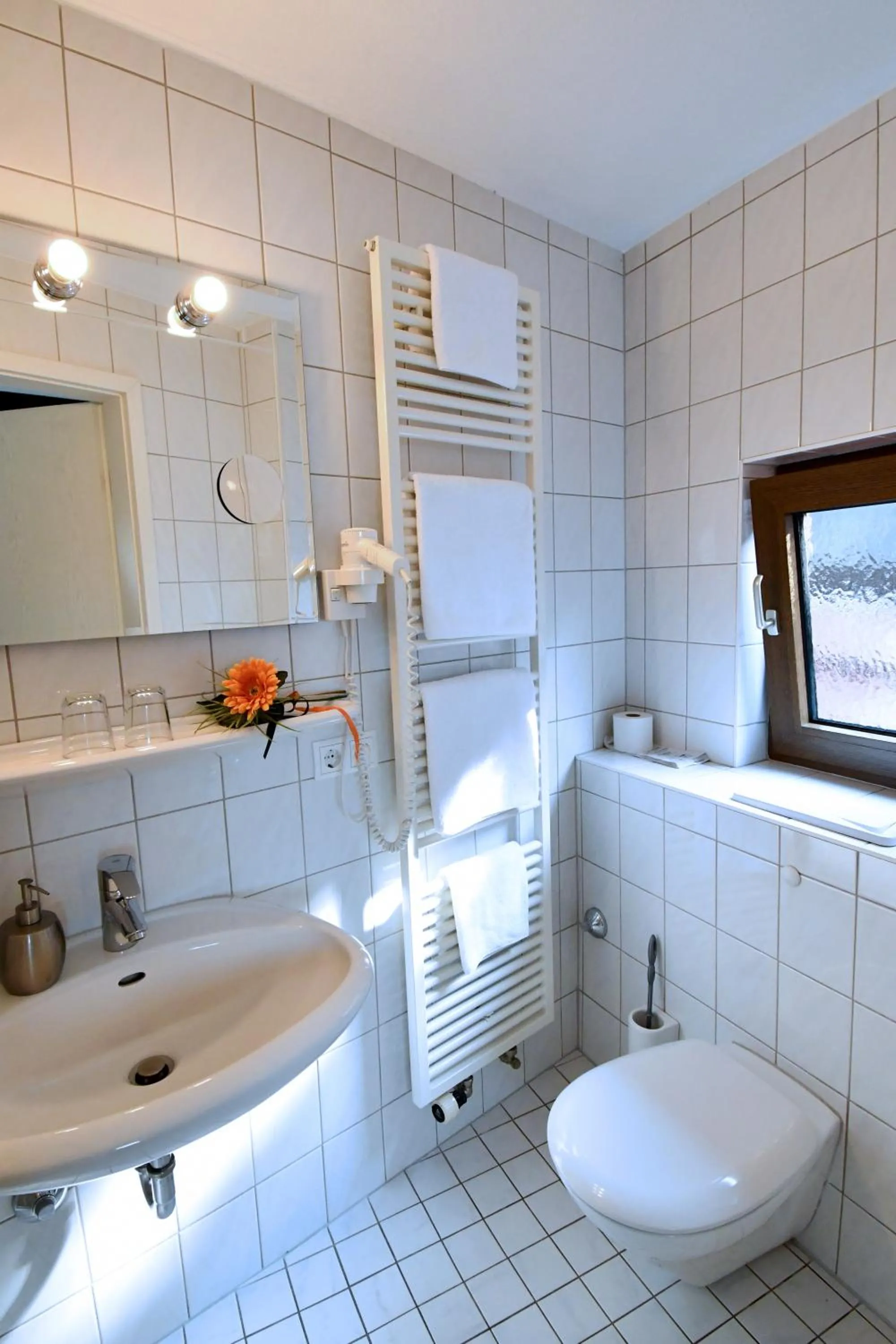 Bathroom in Gasthof Grüner Baum