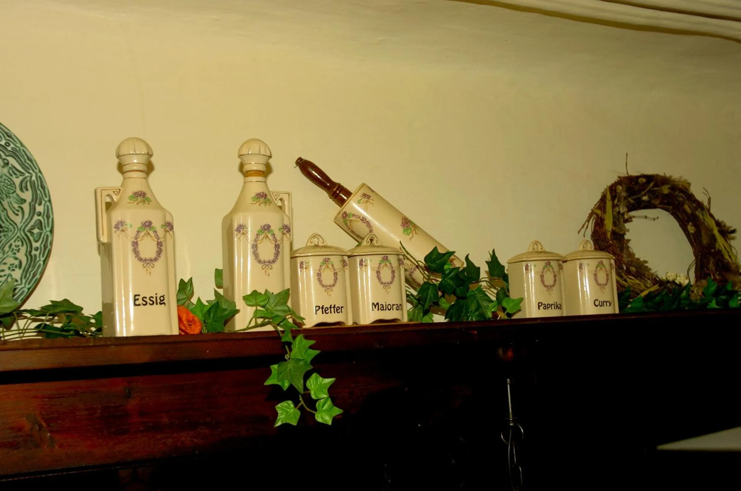 Decorative detail in Gasthof Grüner Baum