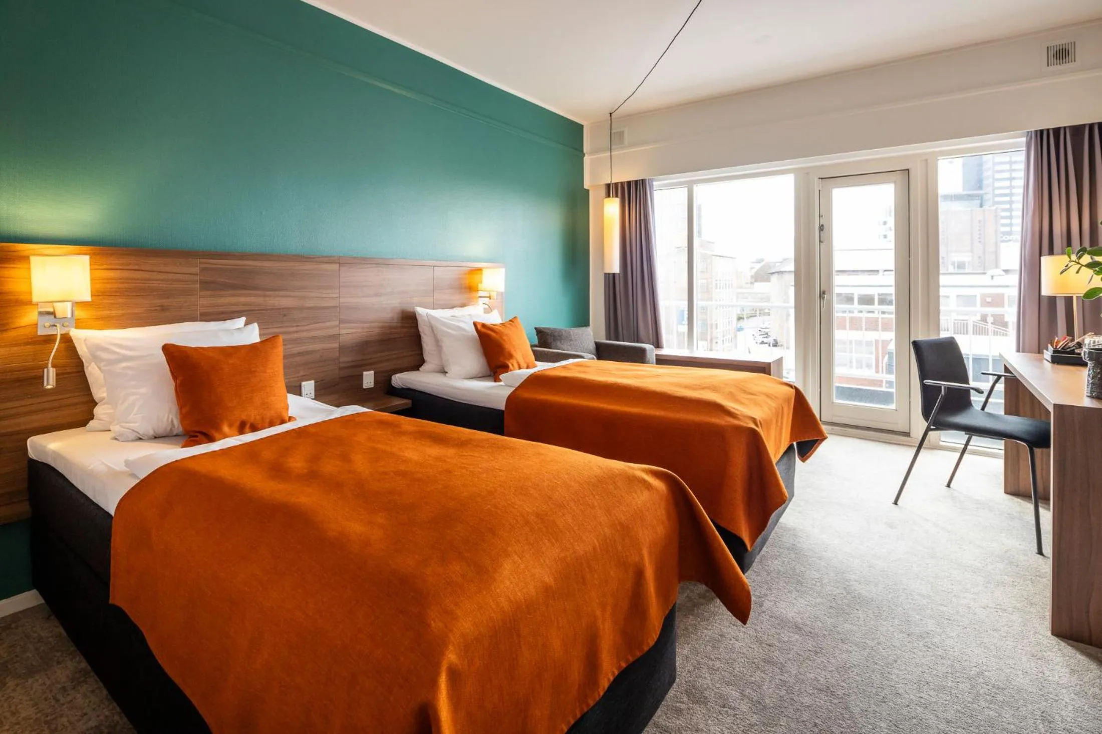 Bed in Hotel Atlantic