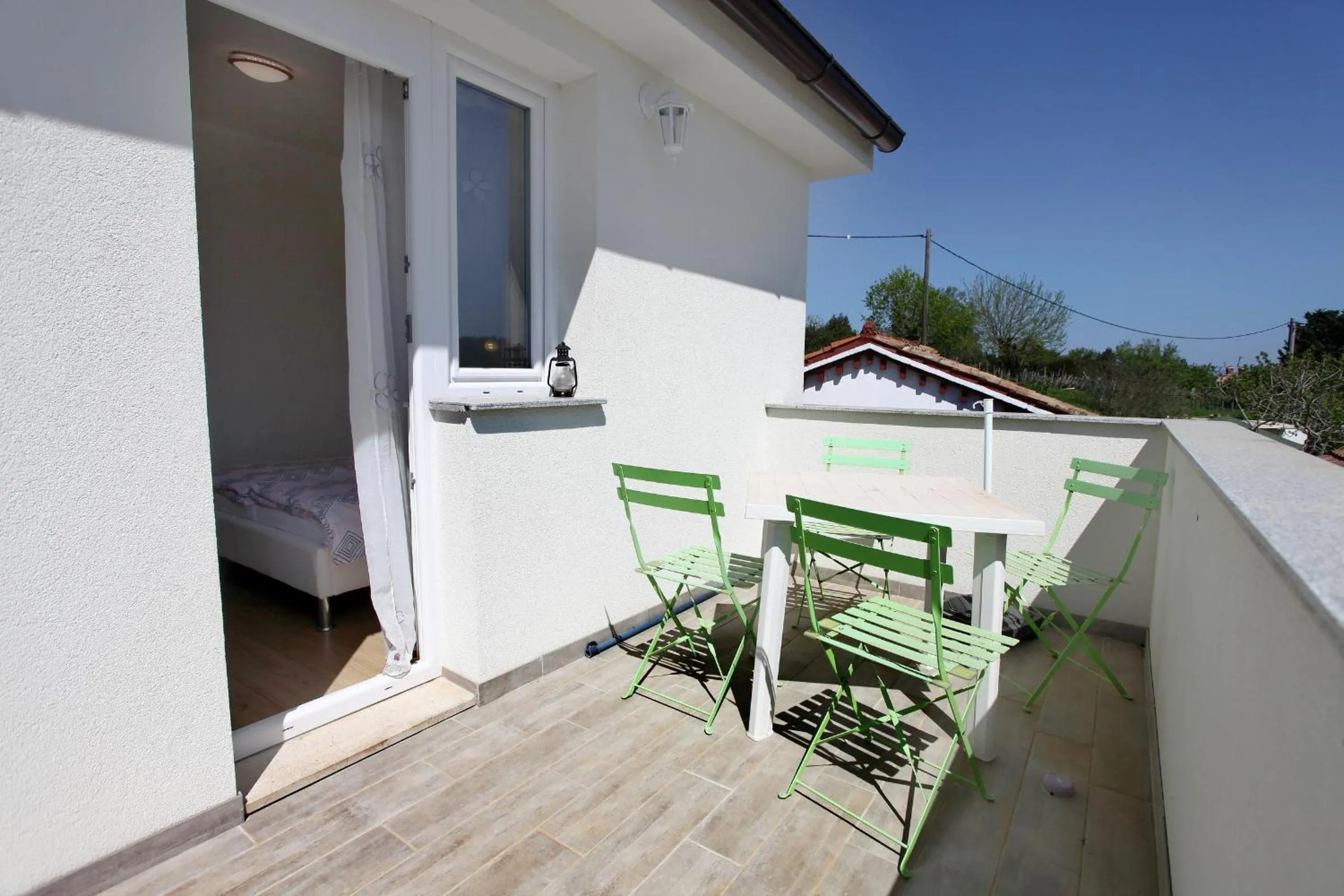 Balcony/Terrace in Apartmaji sončne terase - Sunny Terraces Apartments