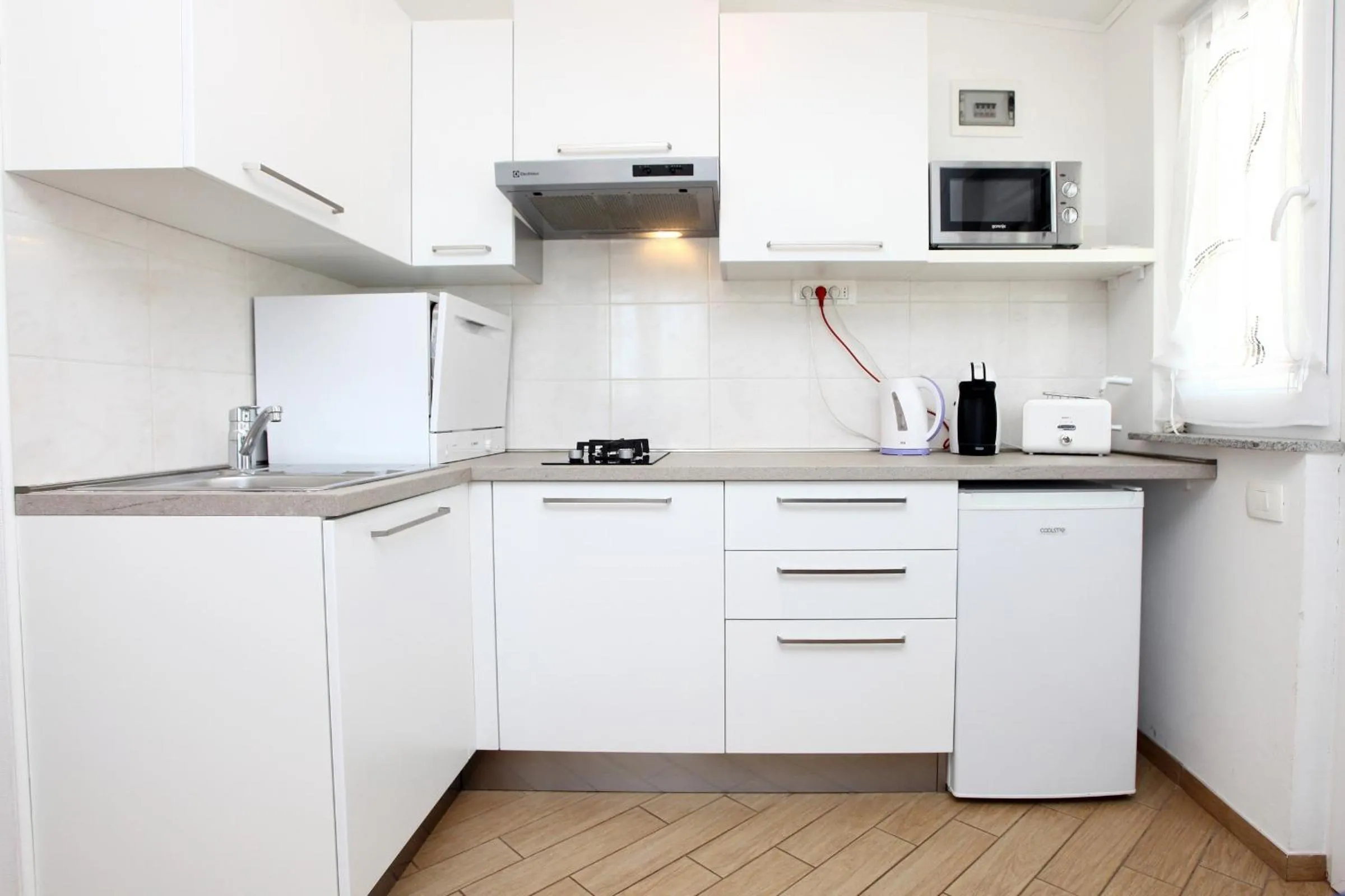 Kitchen or kitchenette in Apartmaji sončne terase - Sunny Terraces Apartments