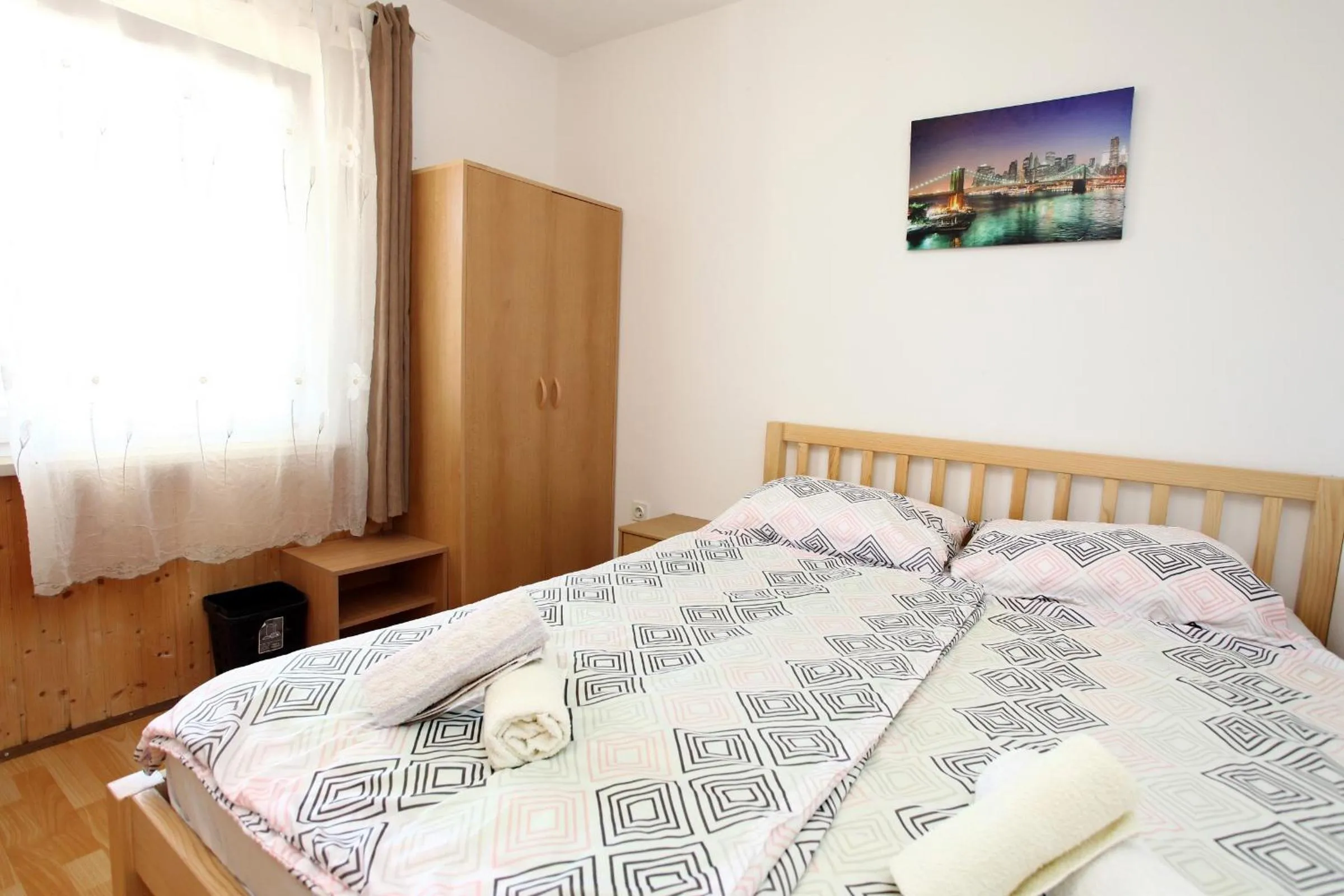 Bedroom, Bed in Apartmaji sončne terase - Sunny Terraces Apartments