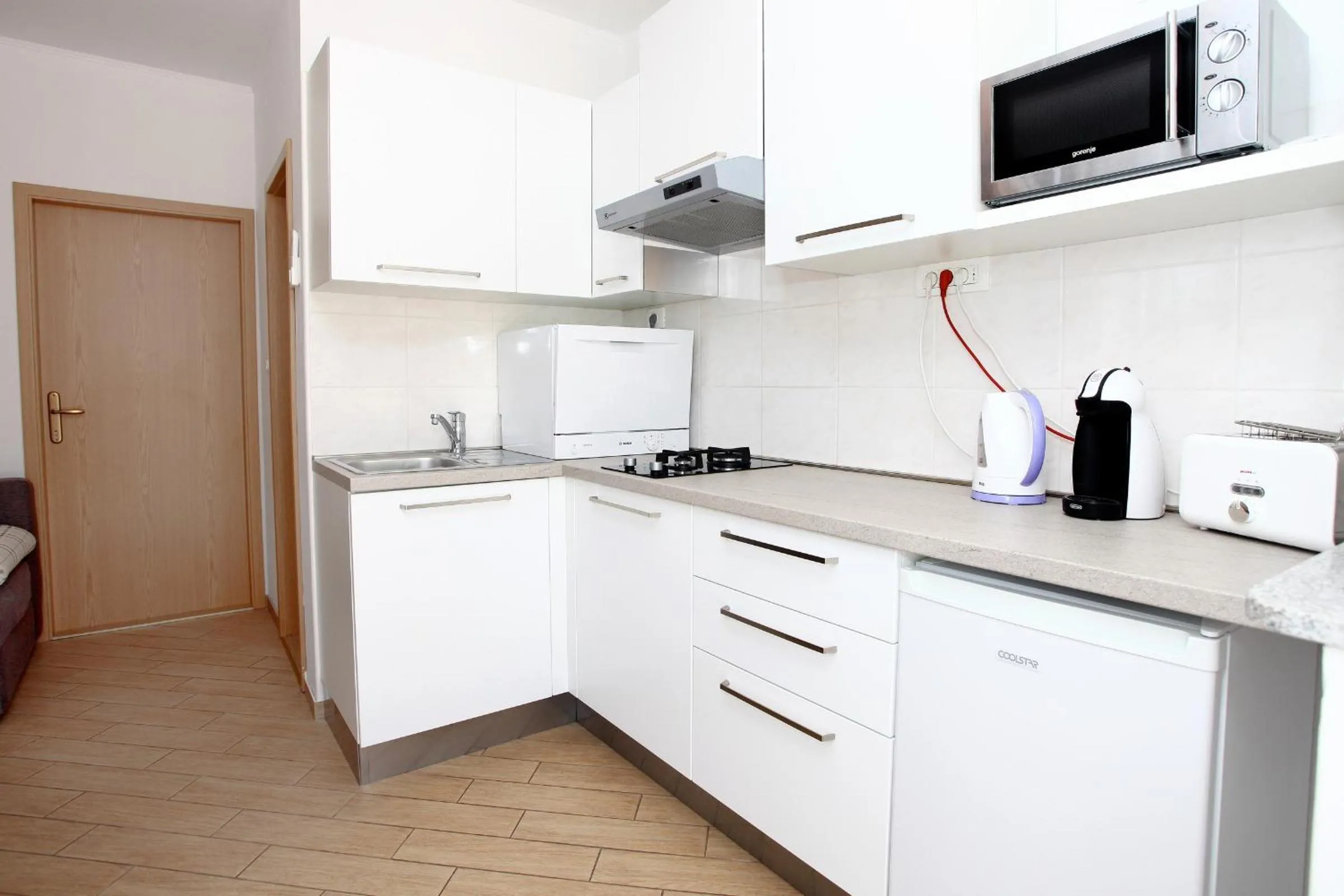 Kitchen or kitchenette in Apartmaji sončne terase - Sunny Terraces Apartments