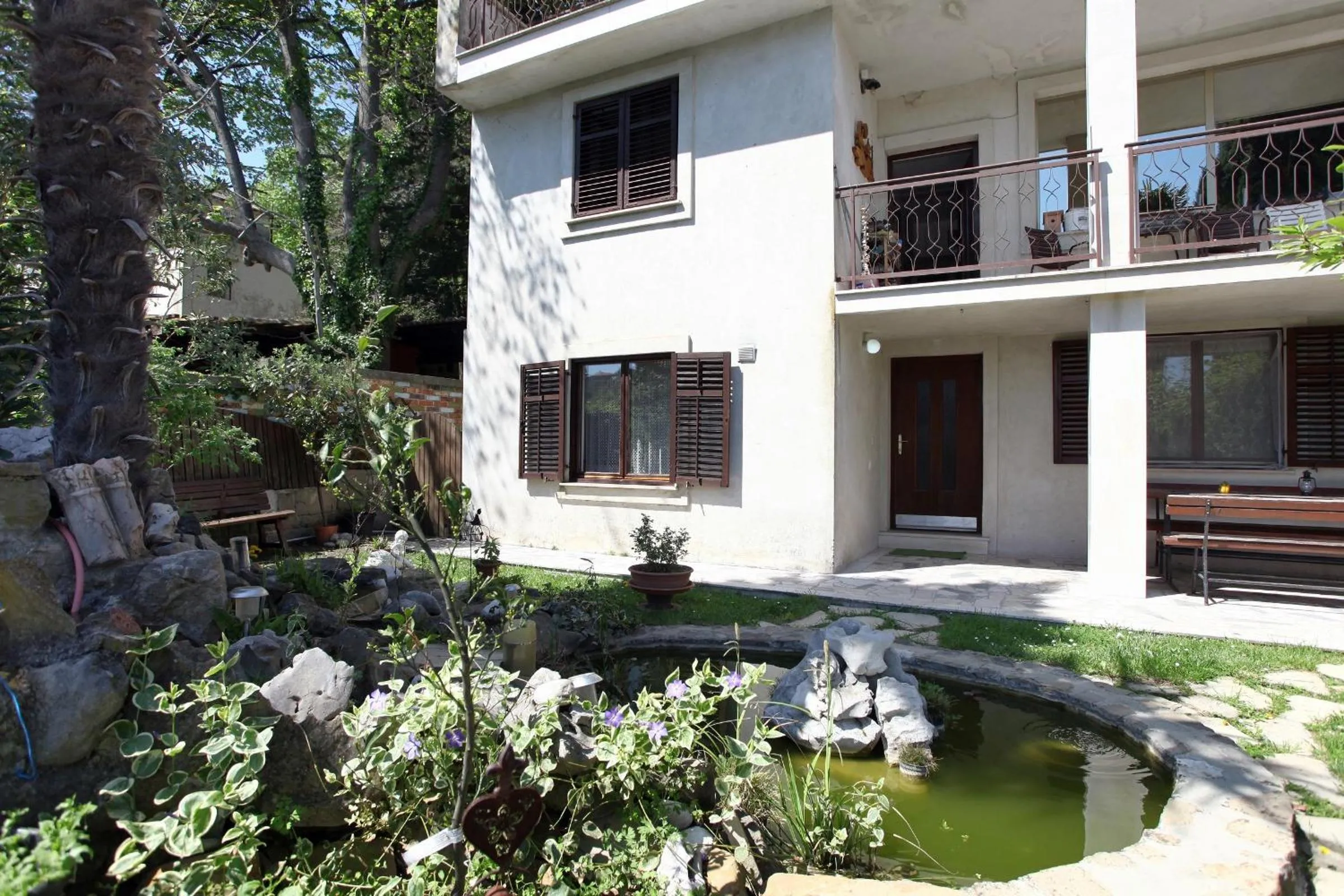 Patio in Apartmaji sončne terase - Sunny Terraces Apartments