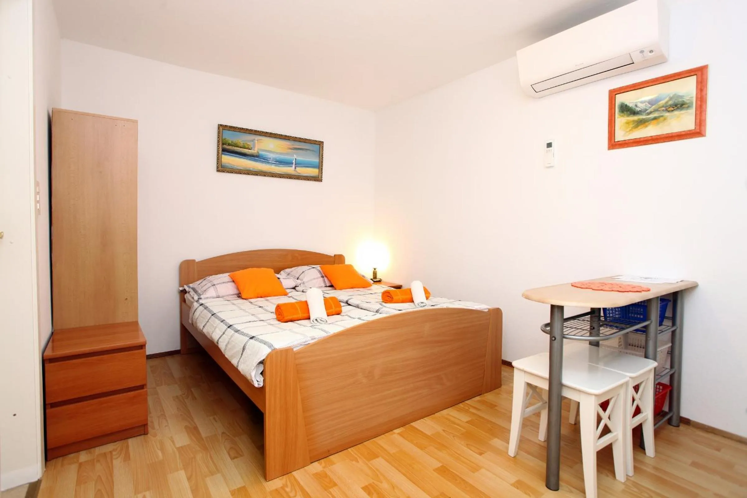 Seating area, Bed in Apartmaji sončne terase - Sunny Terraces Apartments