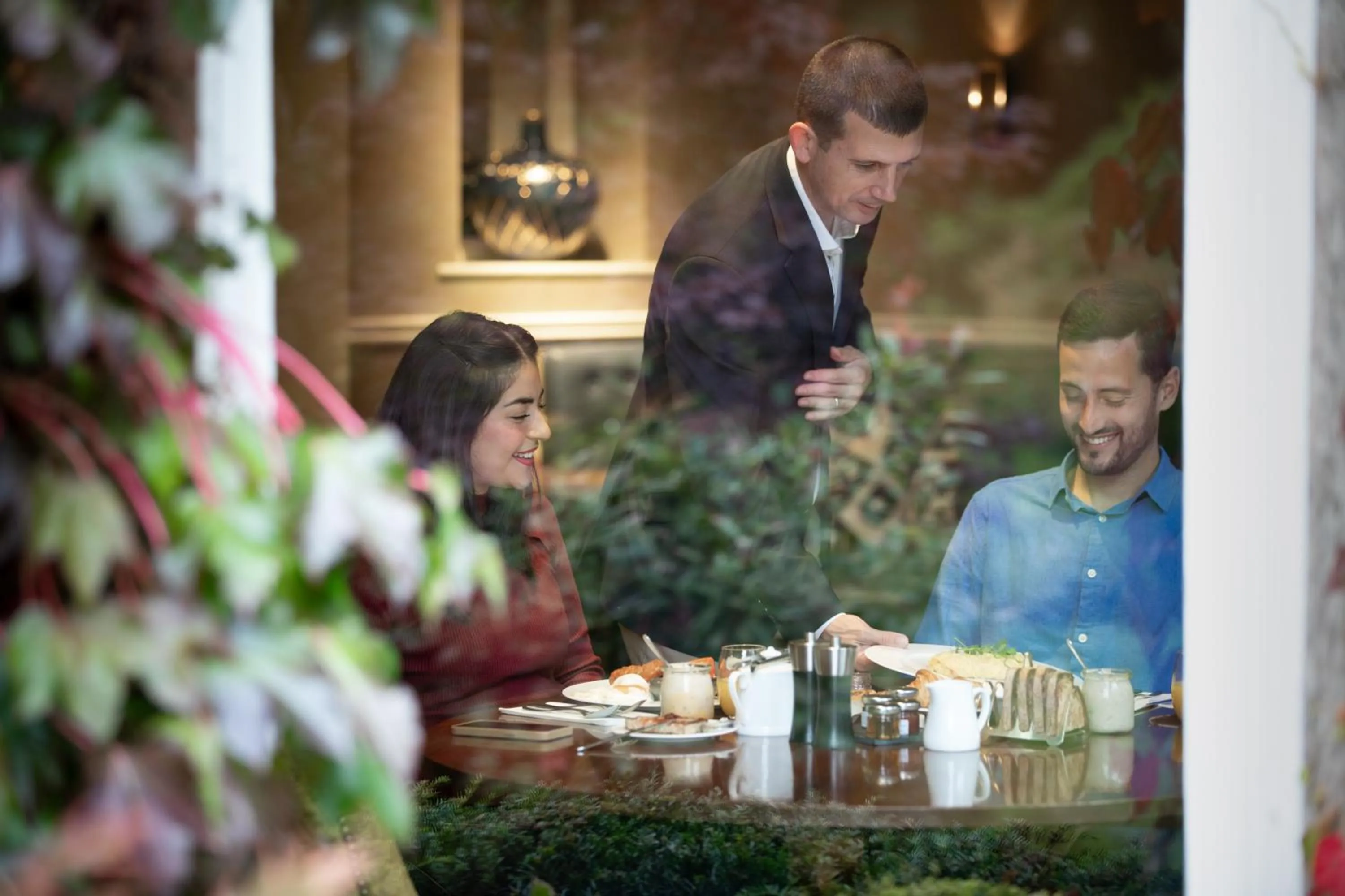 Breakfast in Linthwaite House Hotel