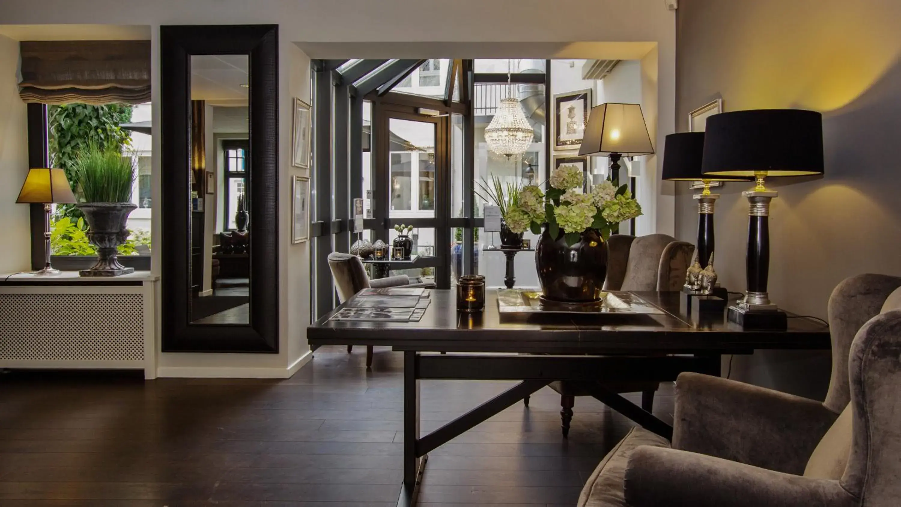 Lobby or reception in Hotel Kronjylland Lobby or reception in Hotel Kronjylland