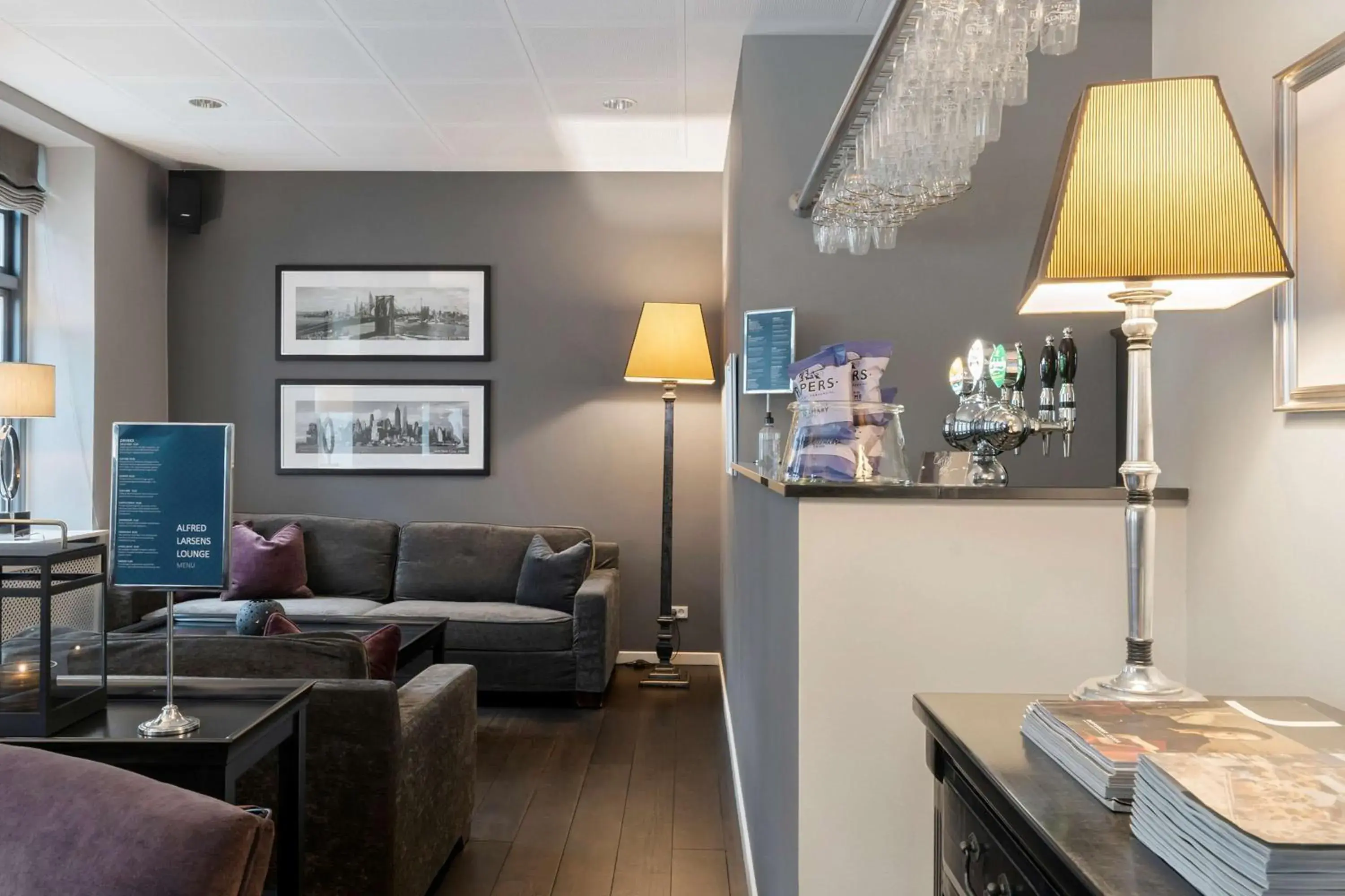 Lounge or bar in Hotel Kronjylland Lounge or bar in Hotel Kronjylland