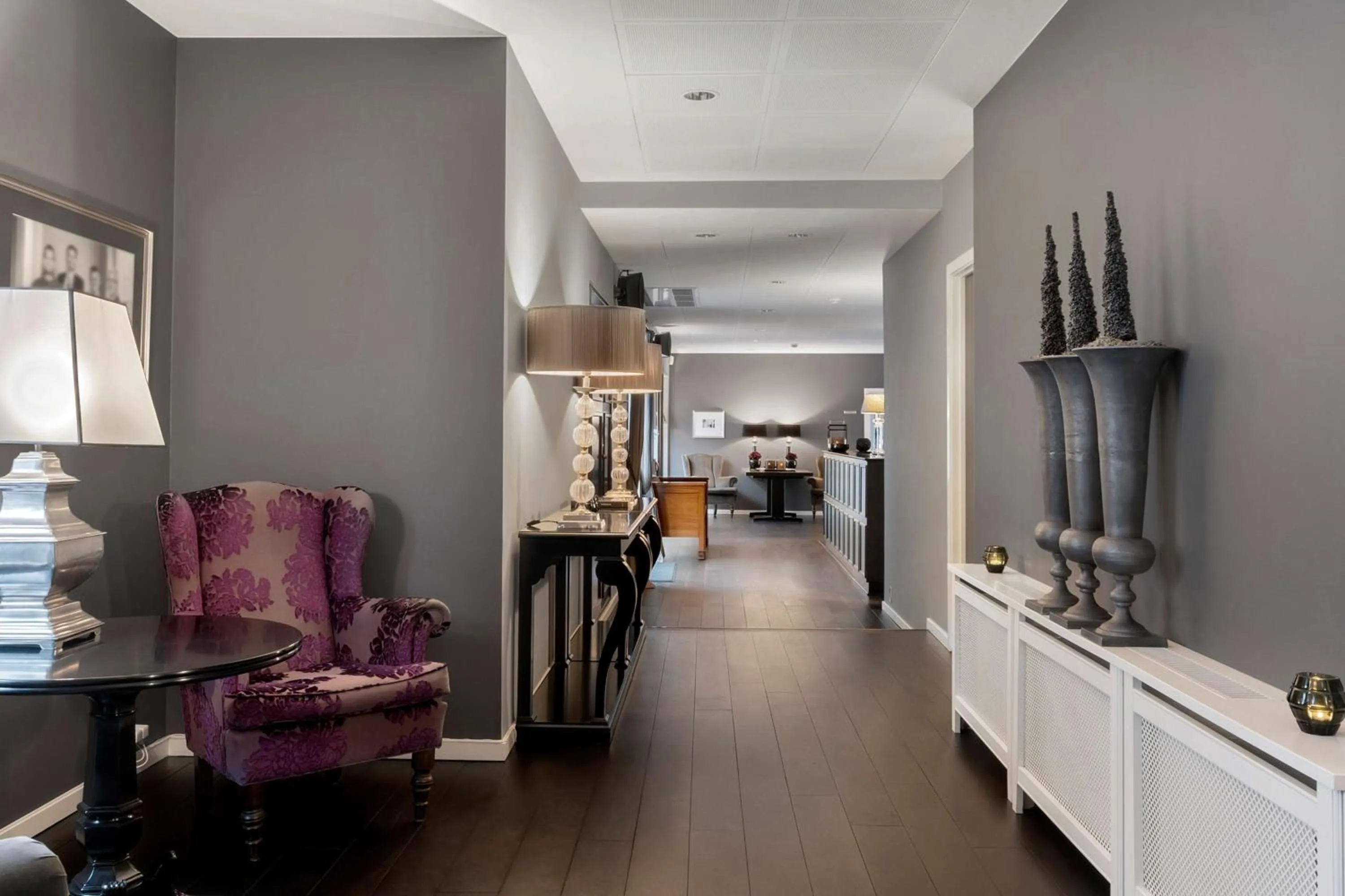 Lobby or reception in Hotel Kronjylland