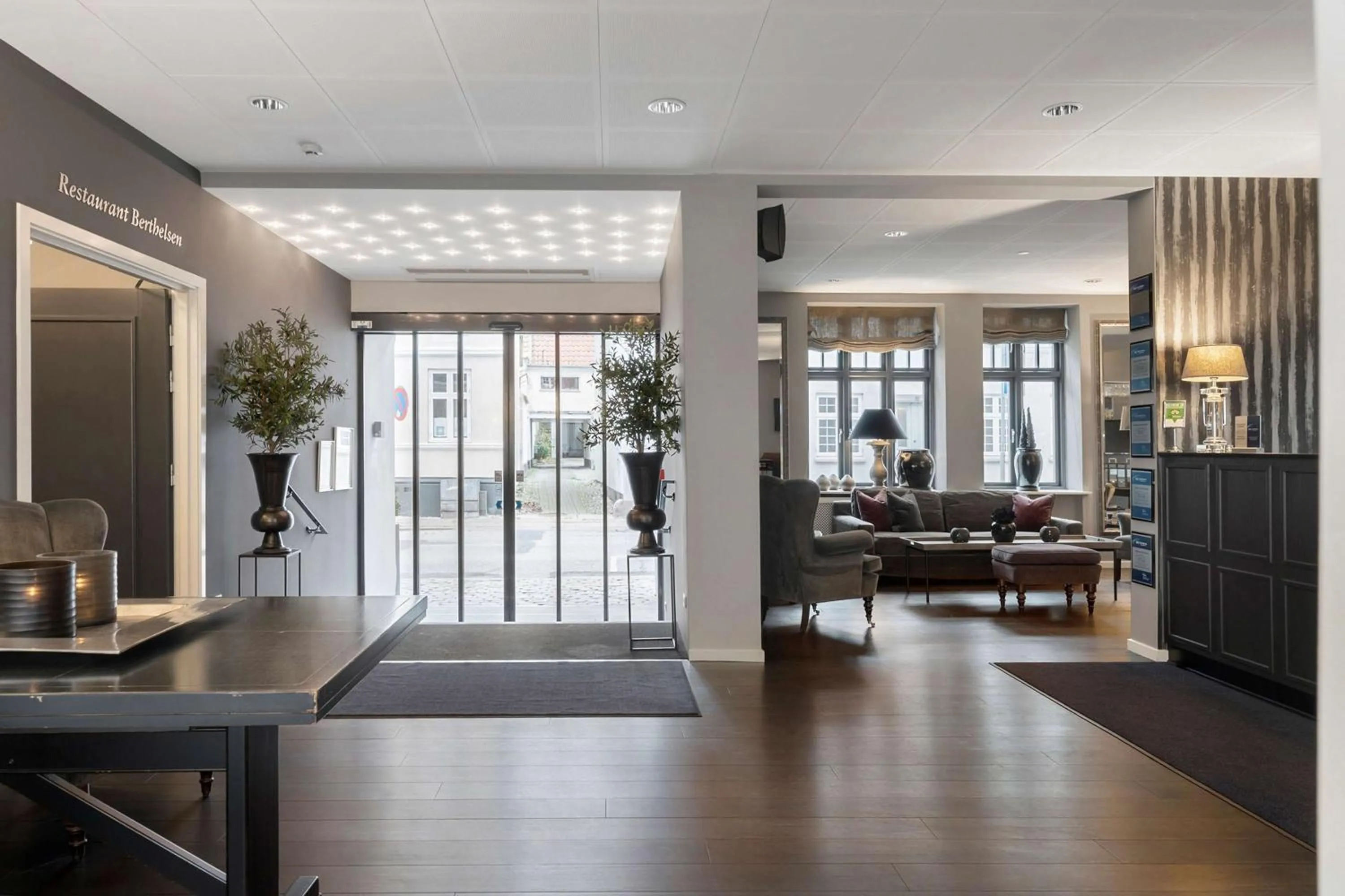 Lobby or reception in Hotel Kronjylland