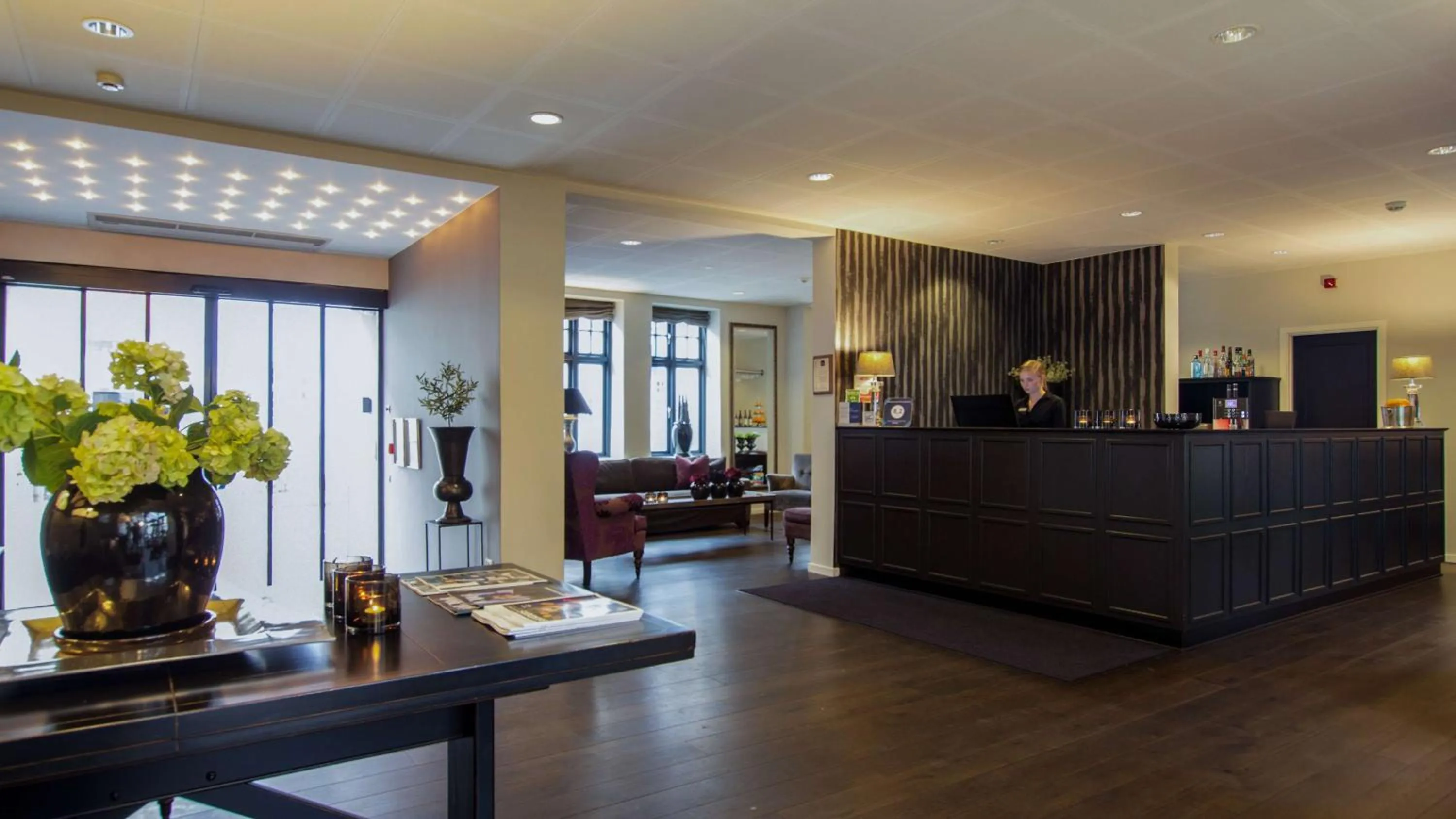 Lobby or reception in Hotel Kronjylland