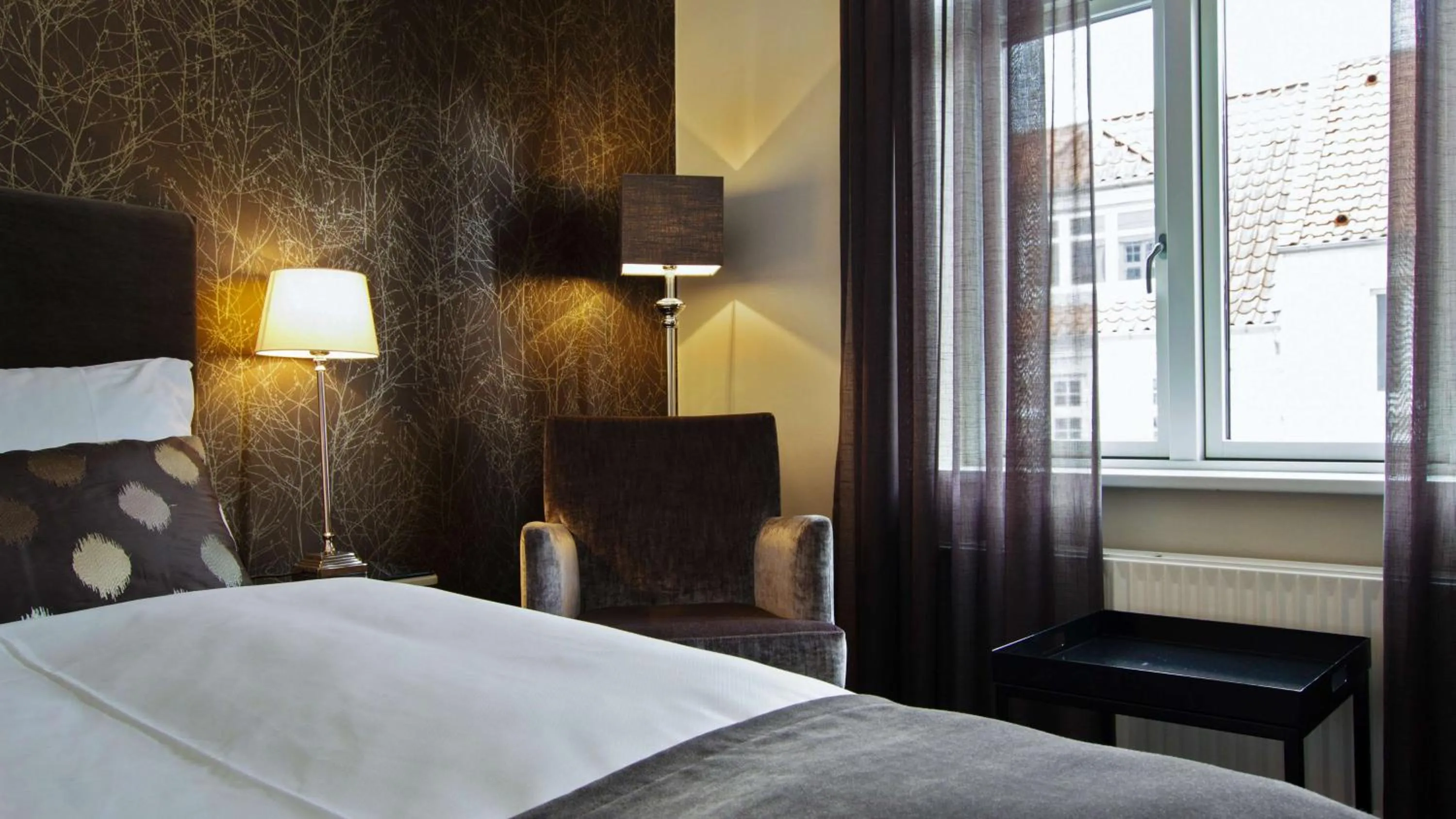 Photo of the whole room, Bed in Hotel Kronjylland