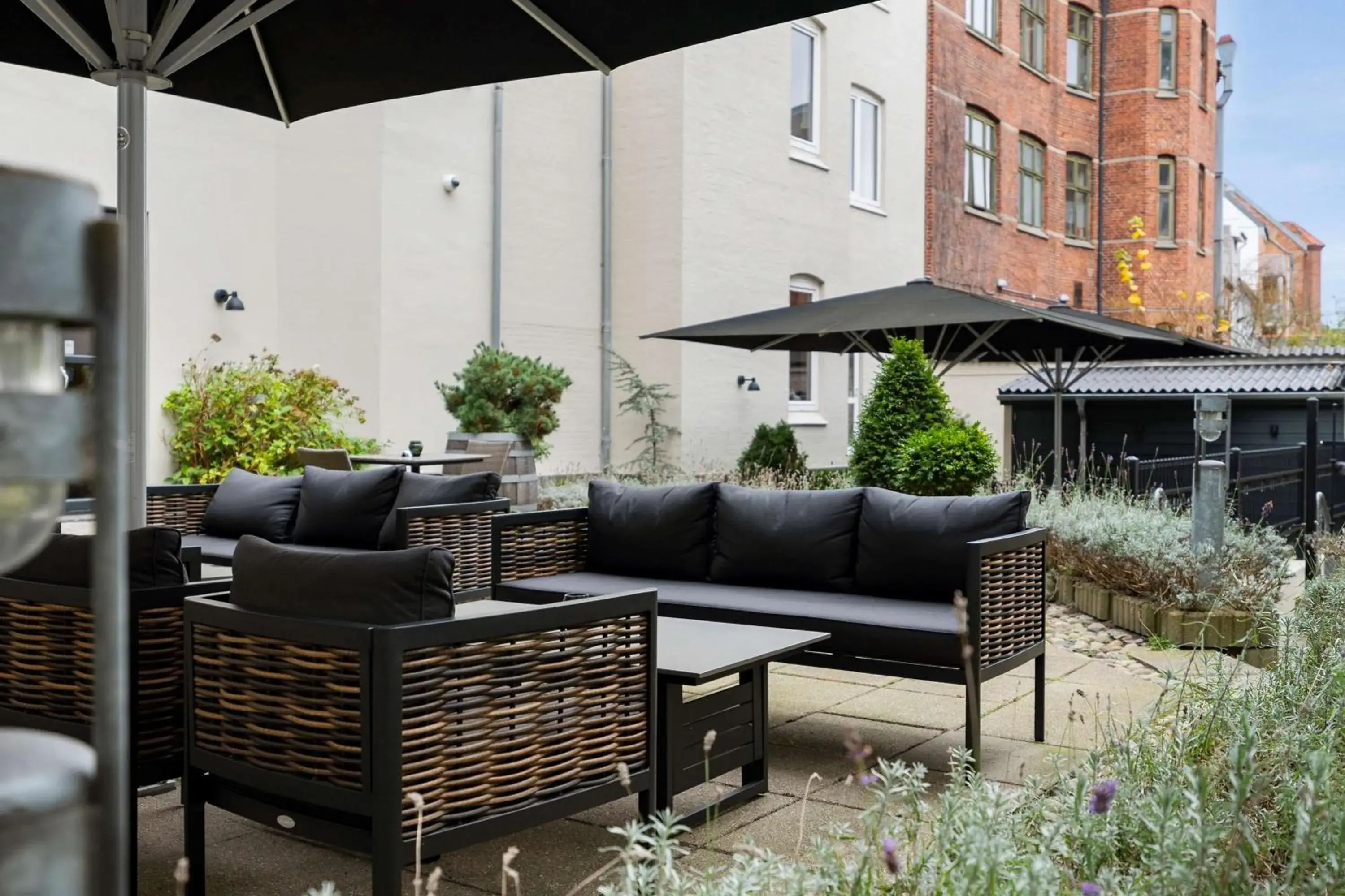 Property building in Hotel Kronjylland Property building in Hotel Kronjylland