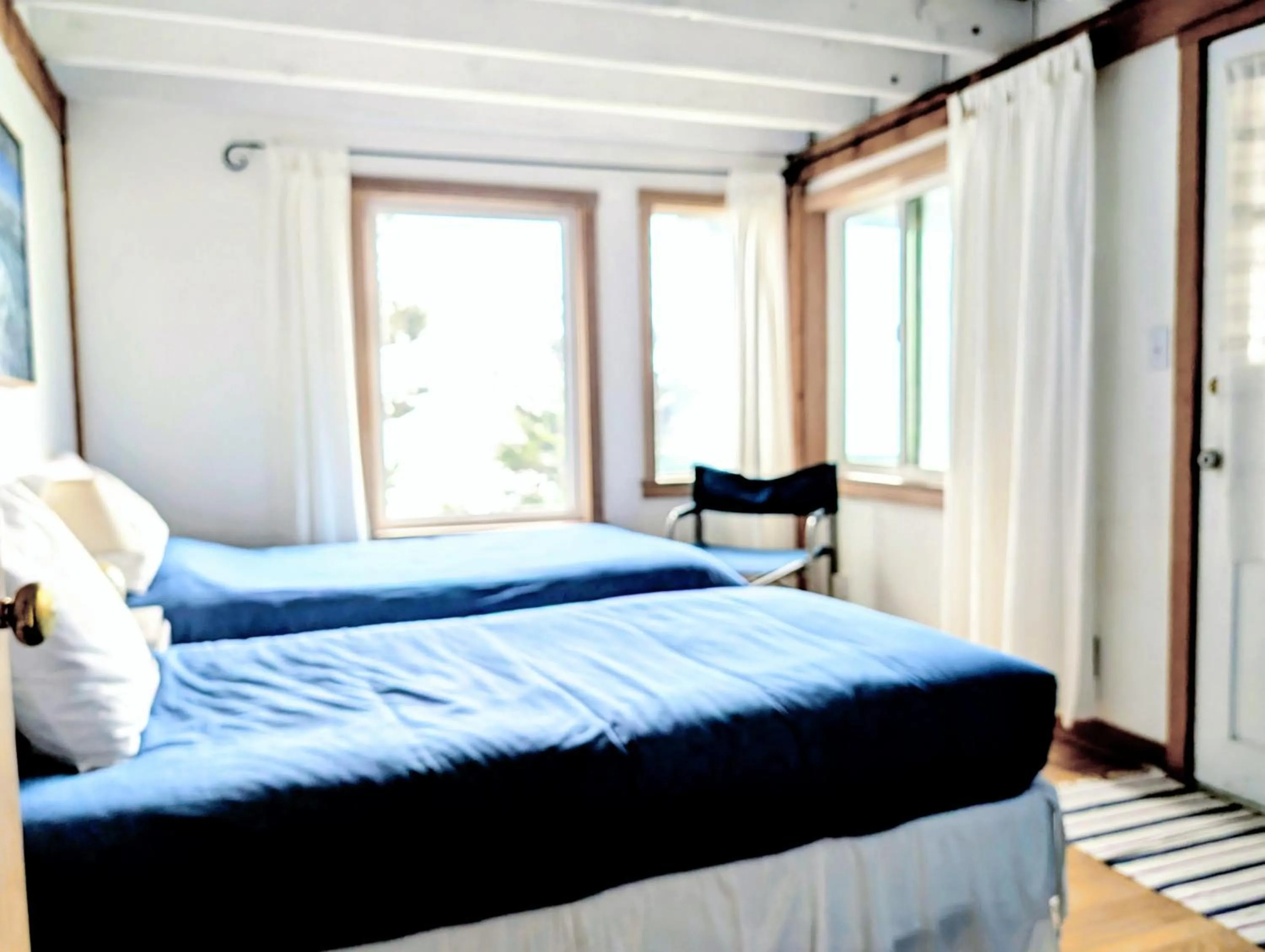 Bed in The Blue Door