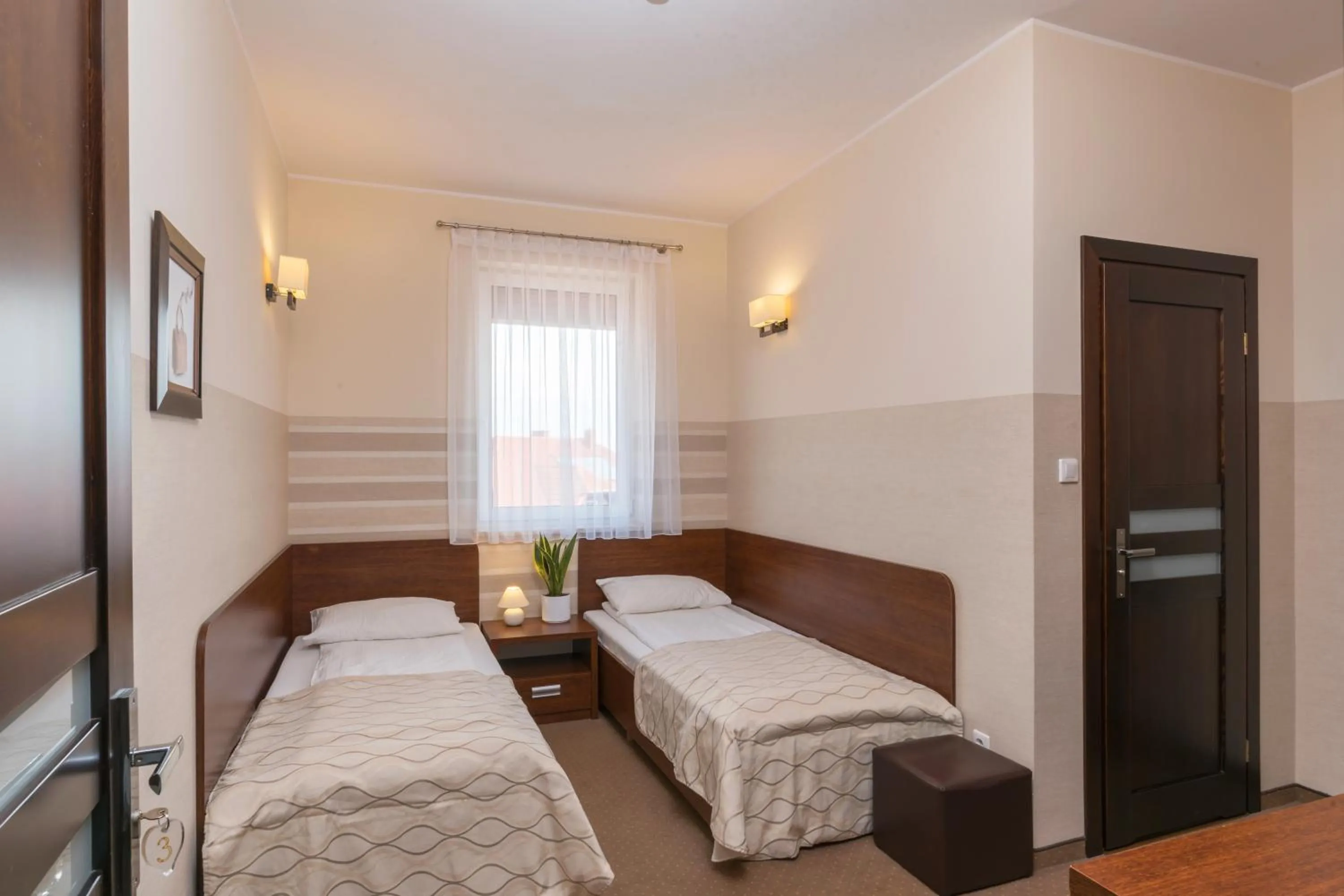 Bed in Leszczynowy Dworek