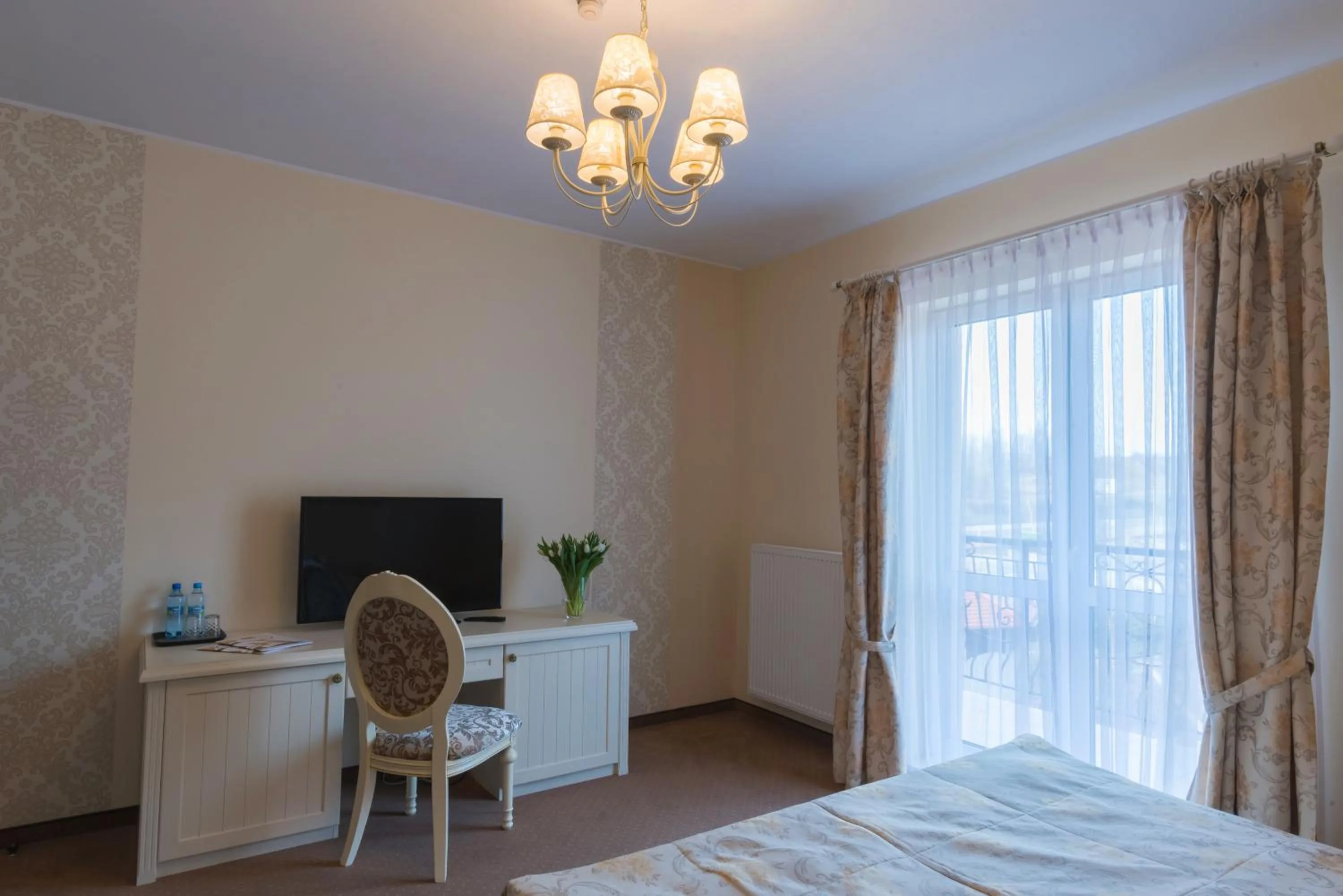 Photo of the whole room, Bed in Leszczynowy Dworek