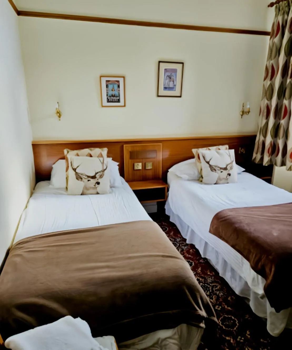 Bed in The Station Hotel