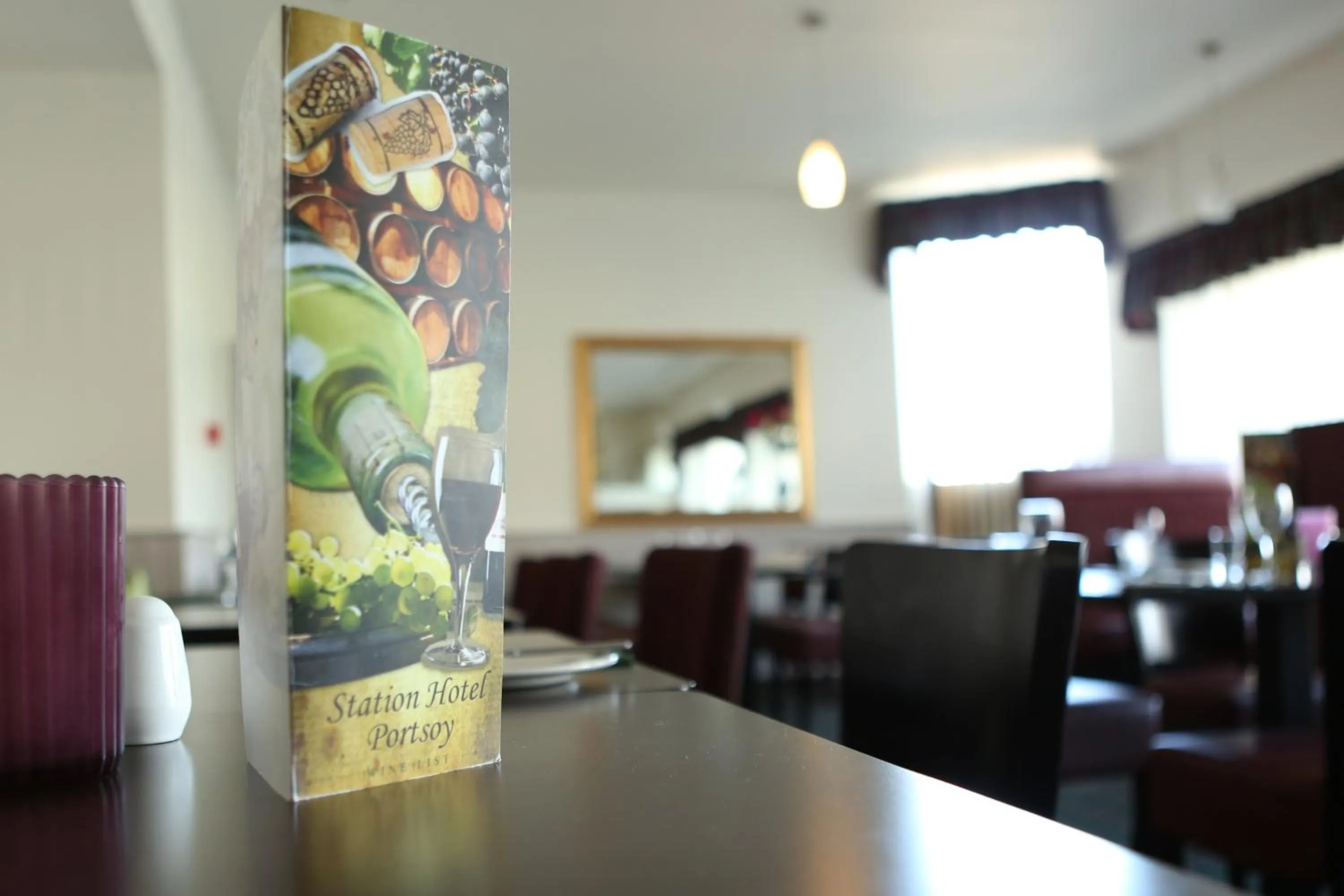 Decorative detail in The Station Hotel