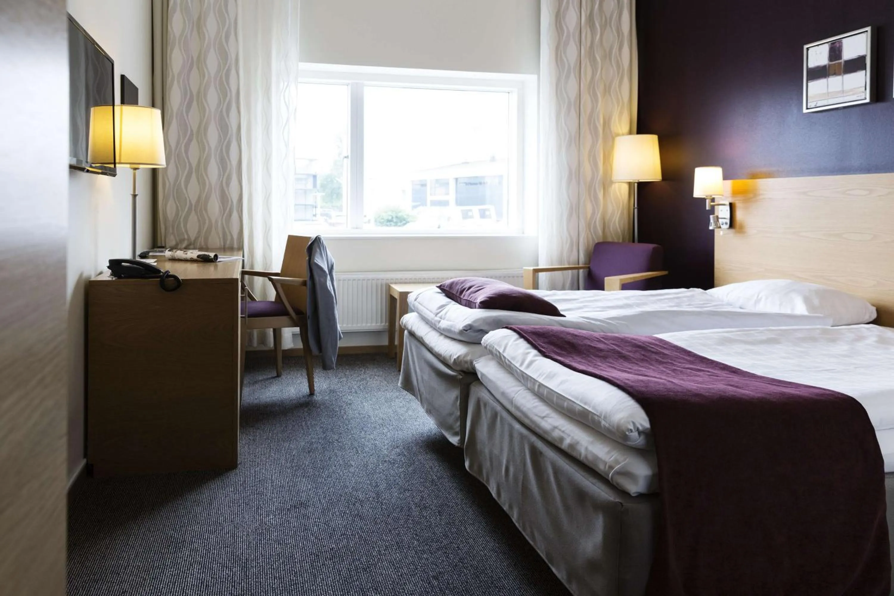 Bedroom, Bed in Scandic Aalborg City