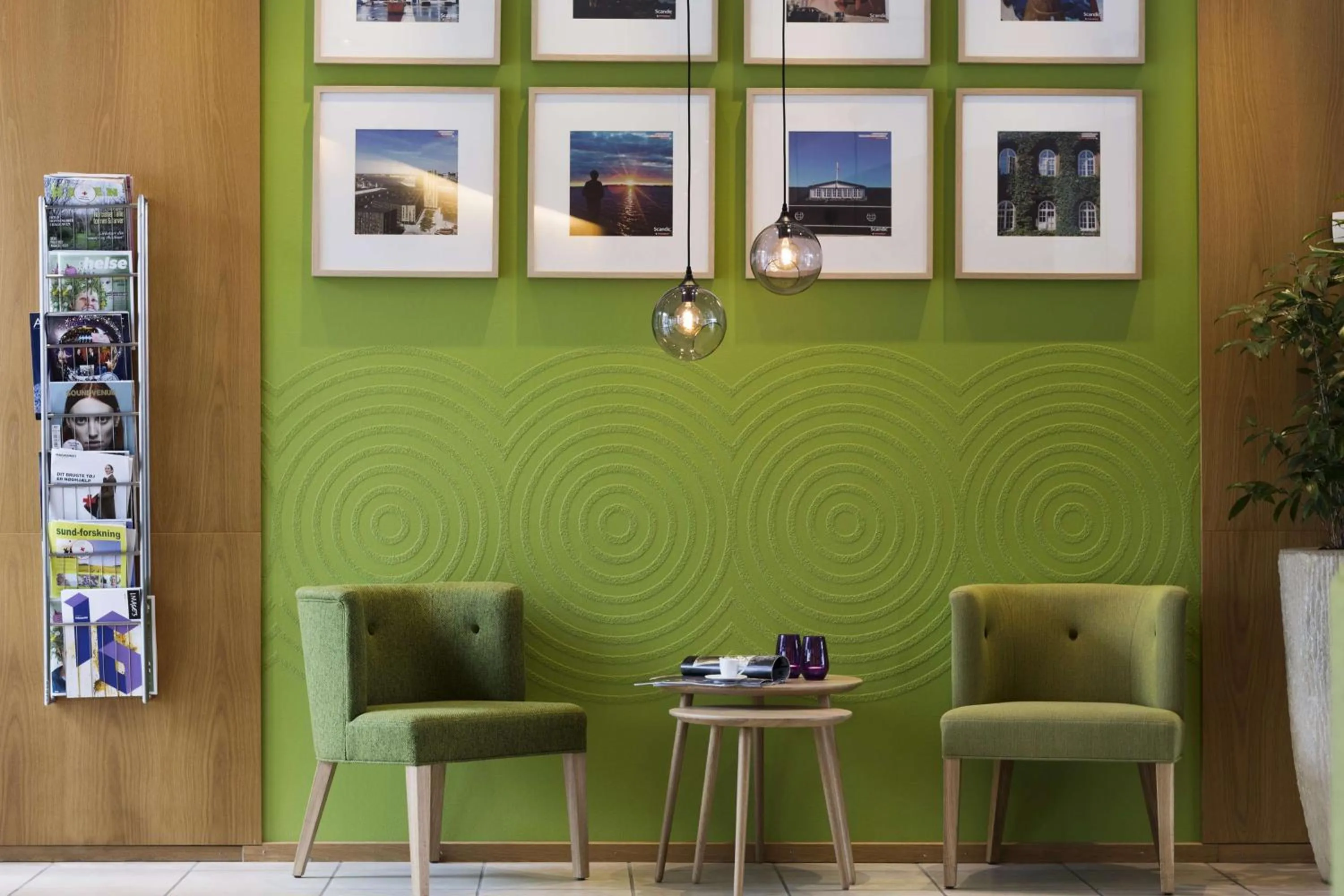 Lobby or reception in Scandic Aalborg City