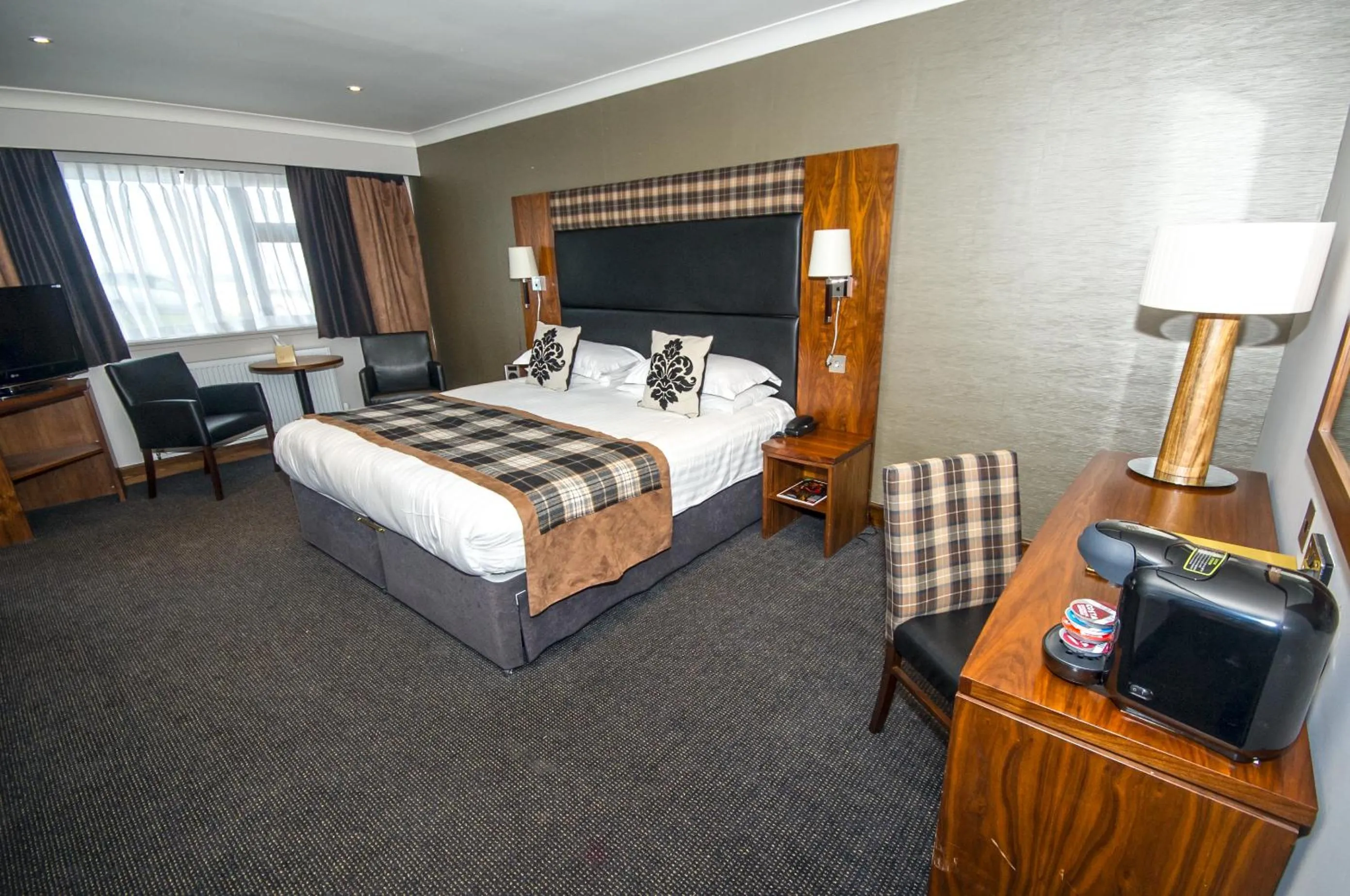 Bed in Banff Springs Hotel