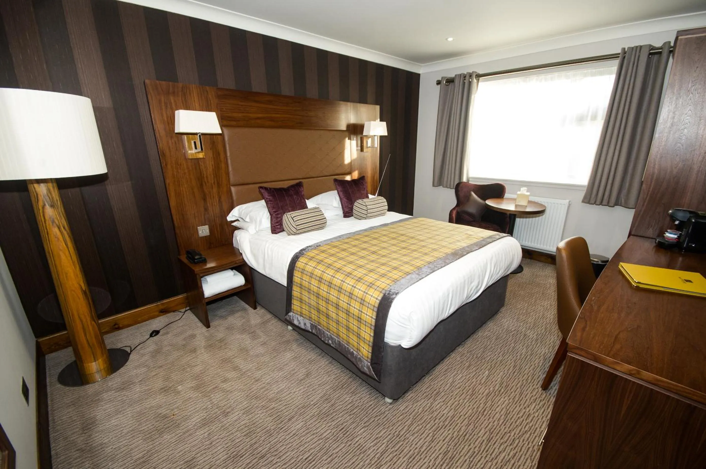 Bed in Banff Springs Hotel