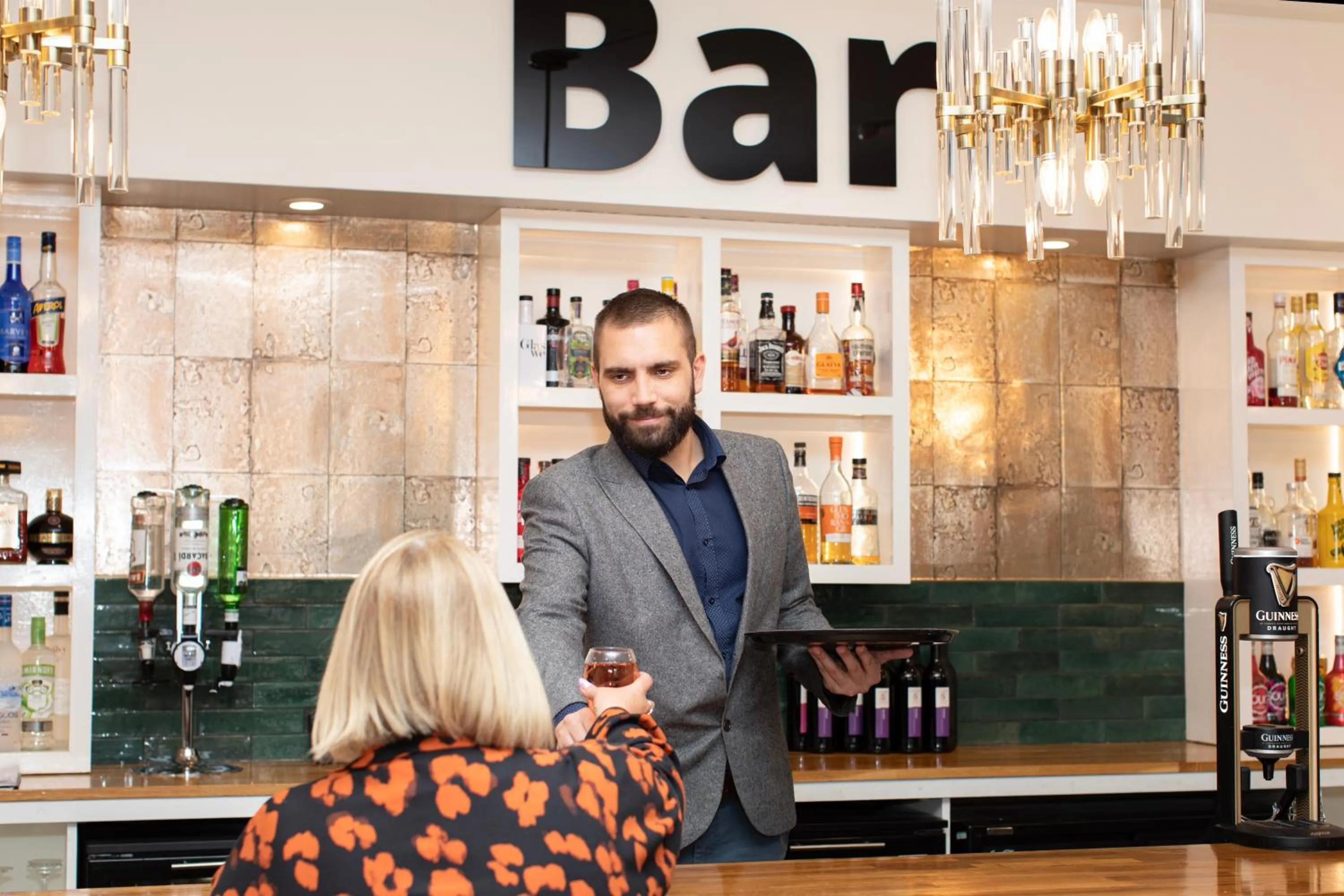 People in Scotland's Spa Hotel