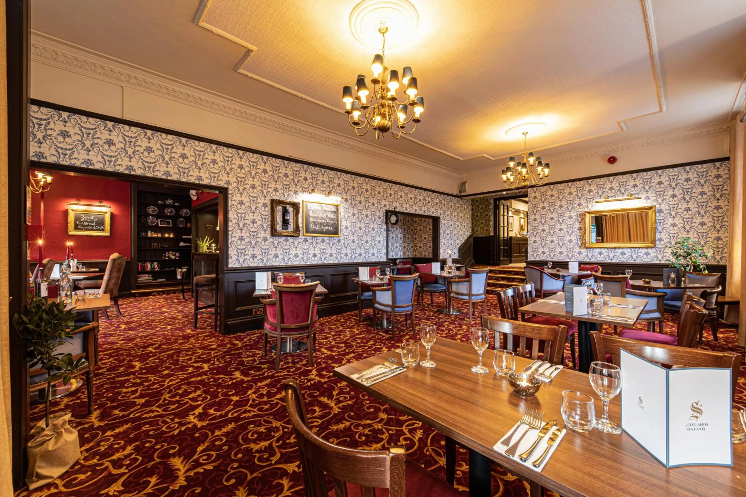 Restaurant/places to eat in Scotland's Spa Hotel