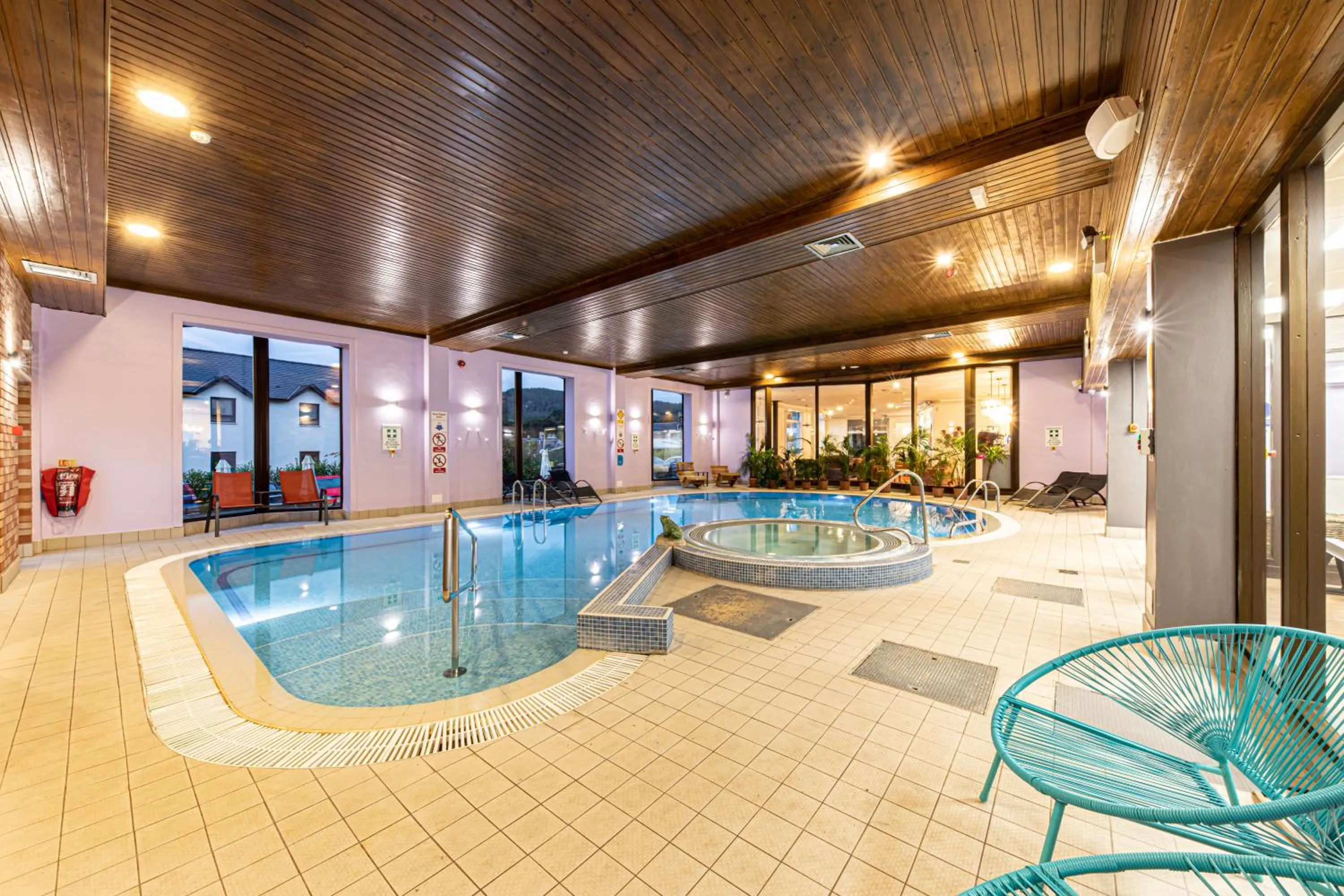 Hot Tub in Scotland's Spa Hotel