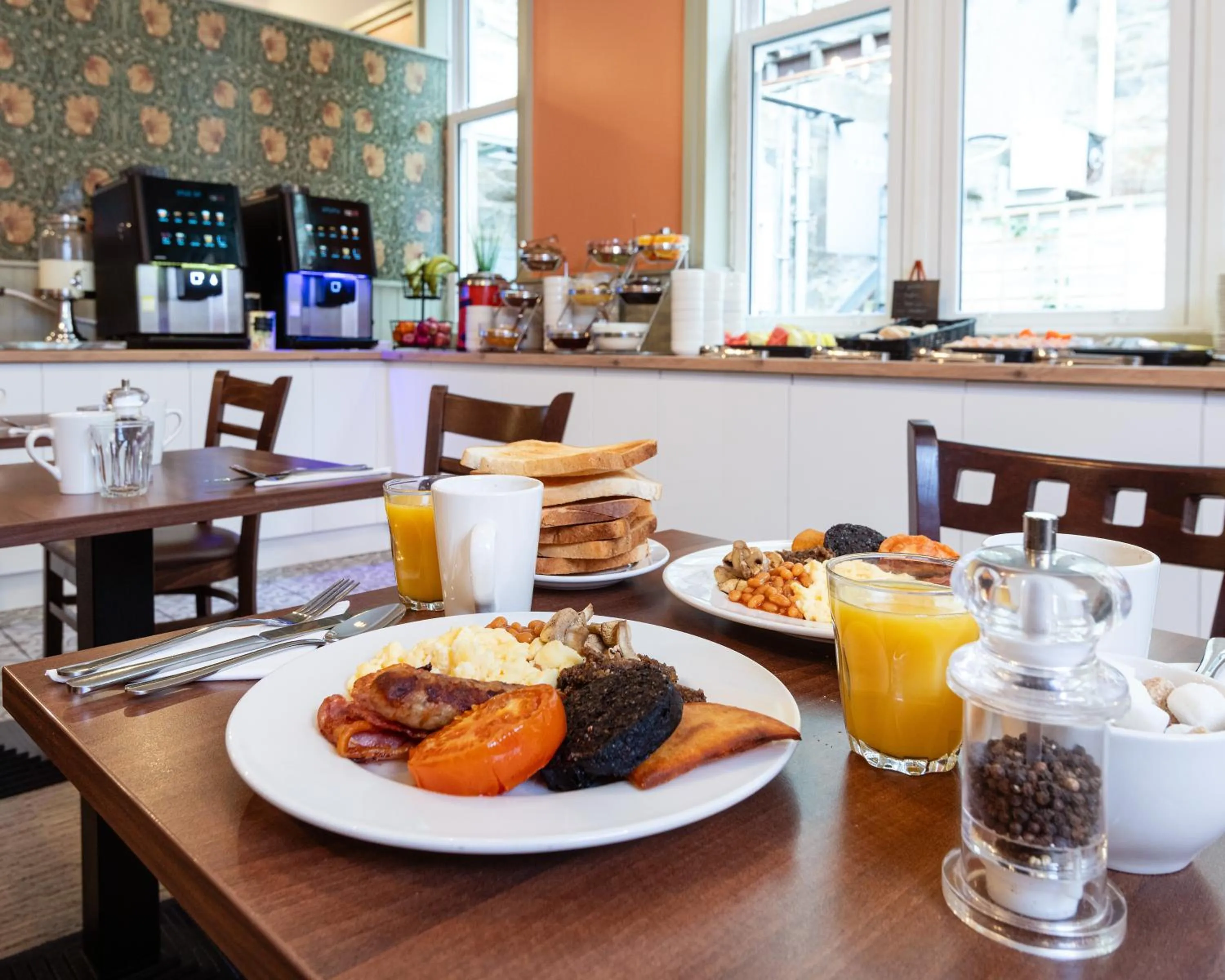 Breakfast in Scotland's Spa Hotel