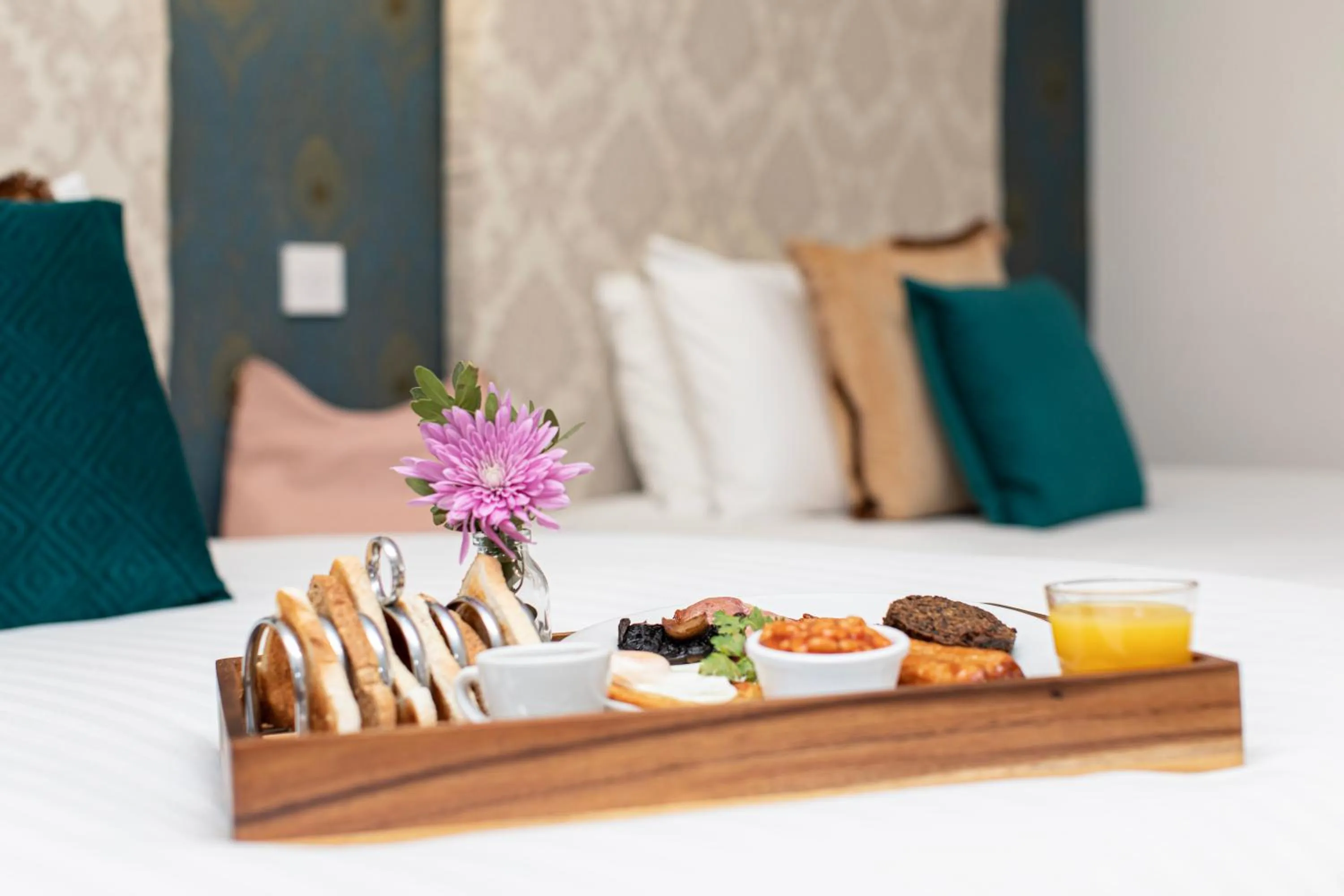 Bed in Scotland's Spa Hotel