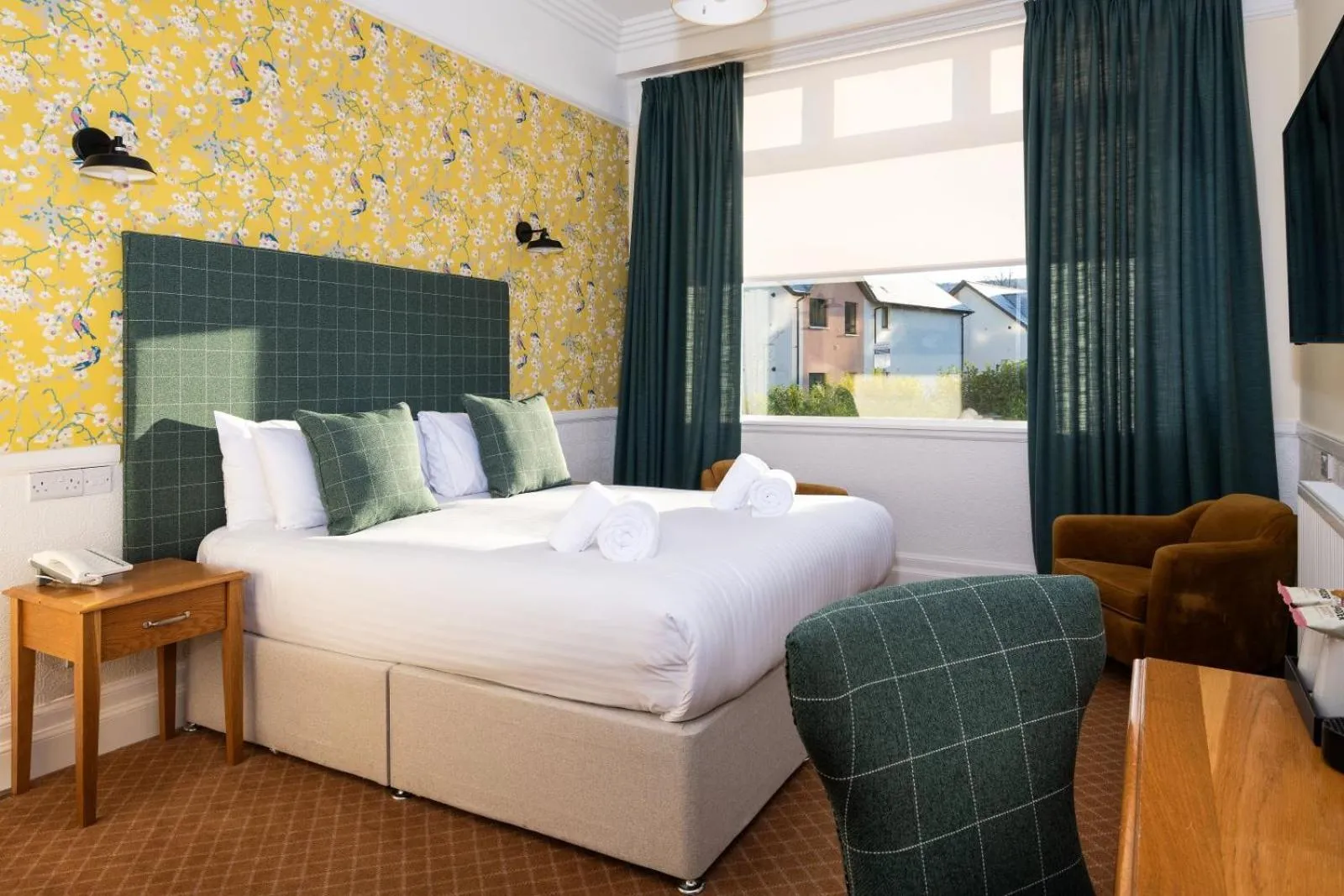 Bedroom, Bed in Scotland's Spa Hotel