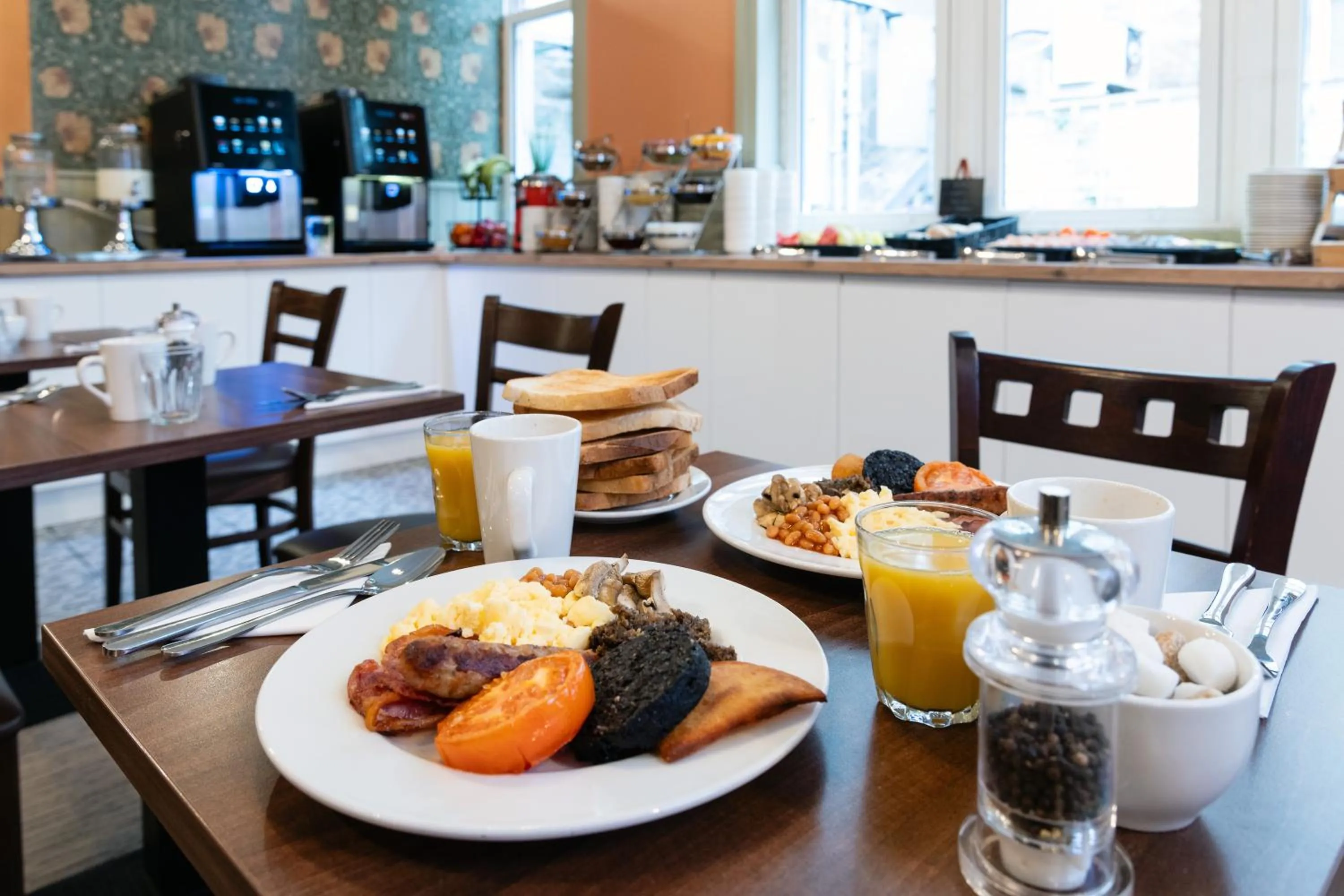 Breakfast in Scotland's Spa Hotel