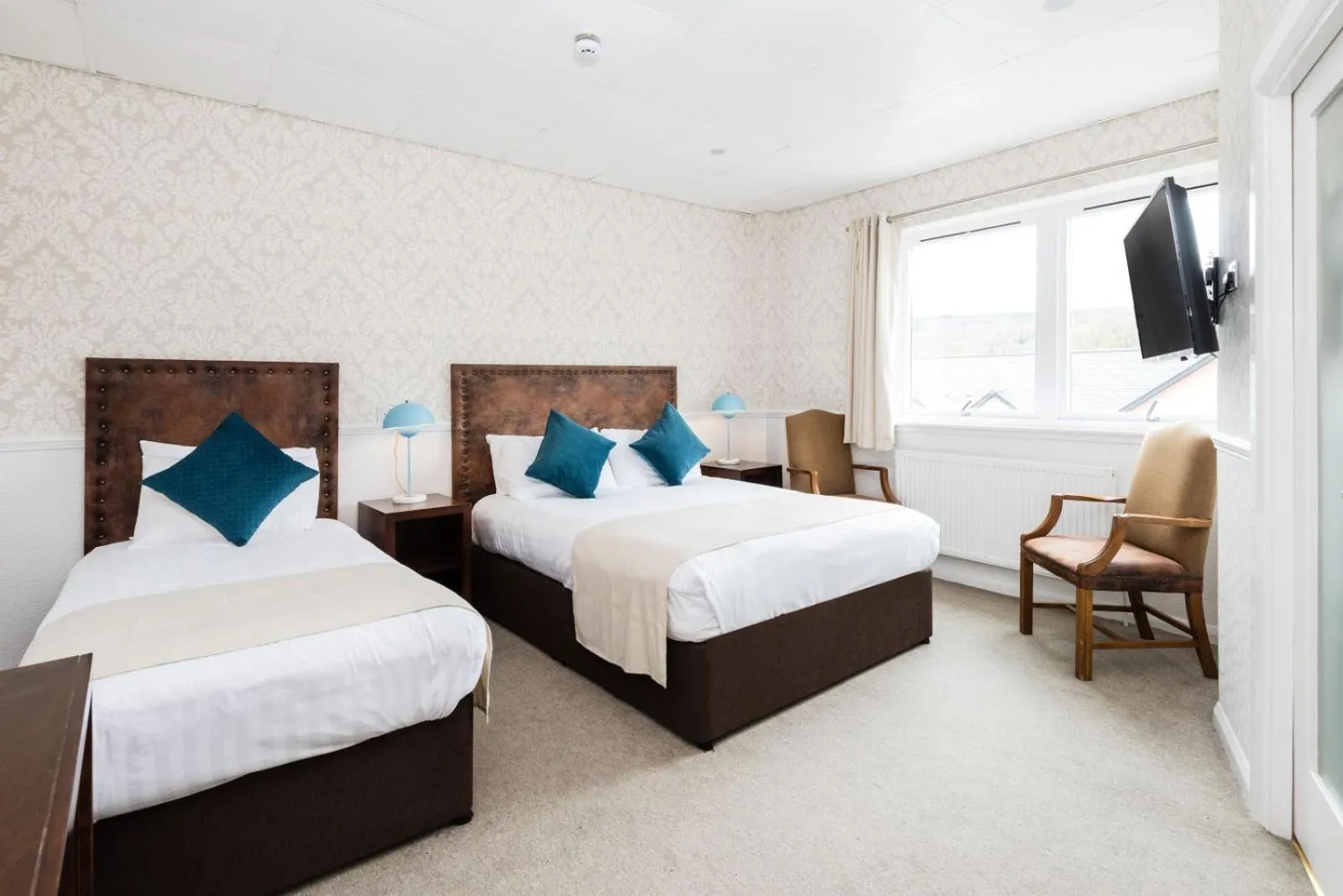 Bedroom, Bed in Scotland's Spa Hotel