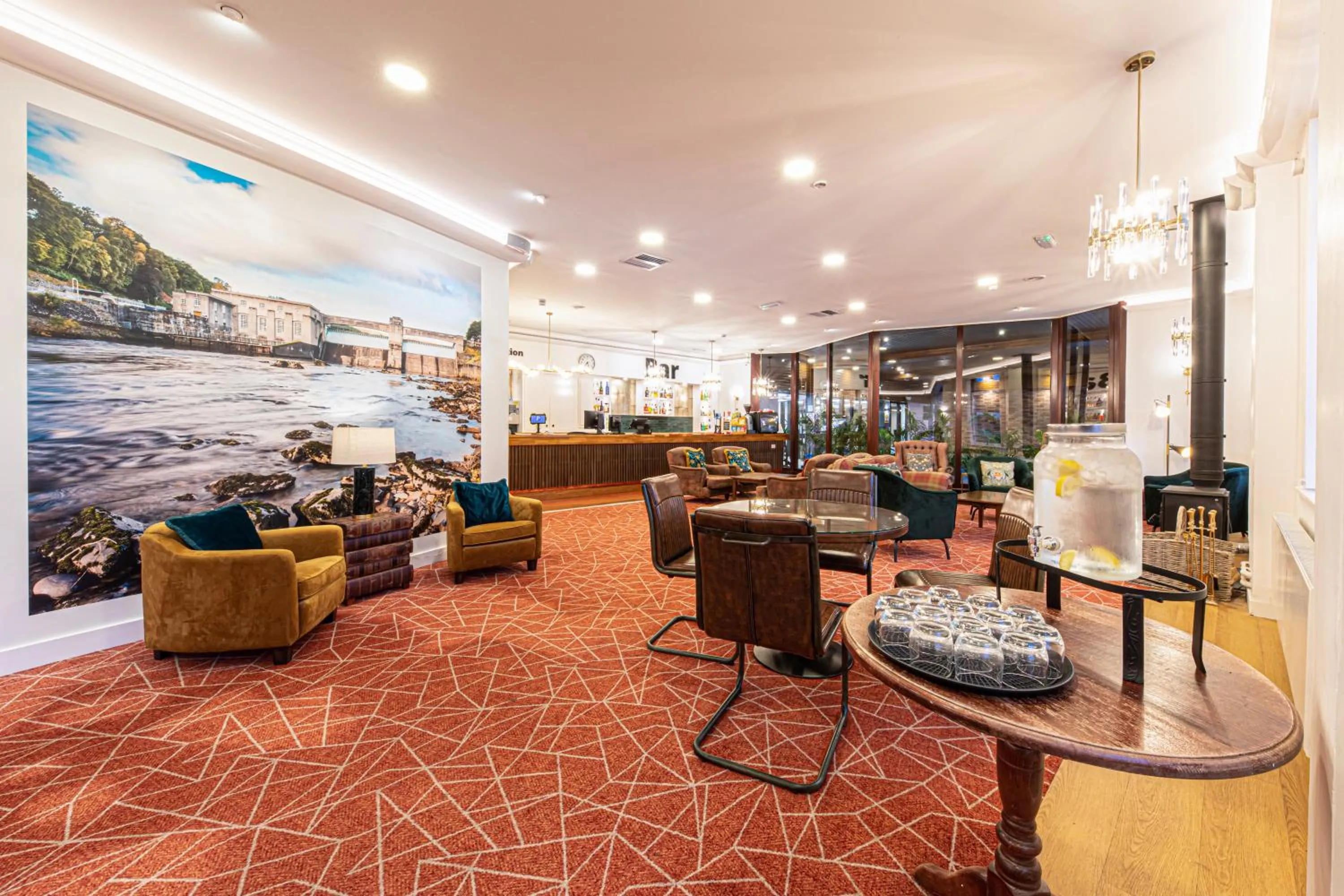 Restaurant/places to eat in Scotland's Spa Hotel