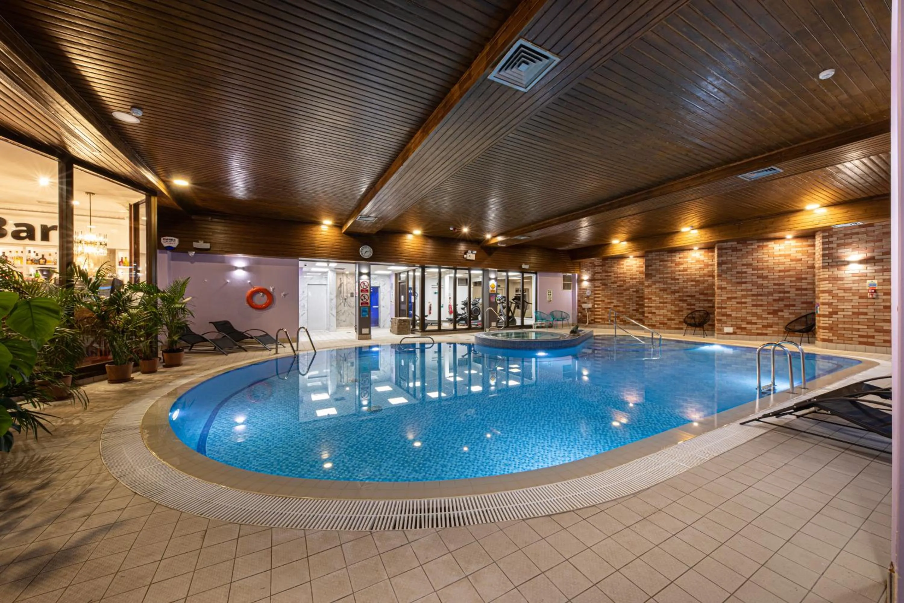 Hot Tub in Scotland's Spa Hotel